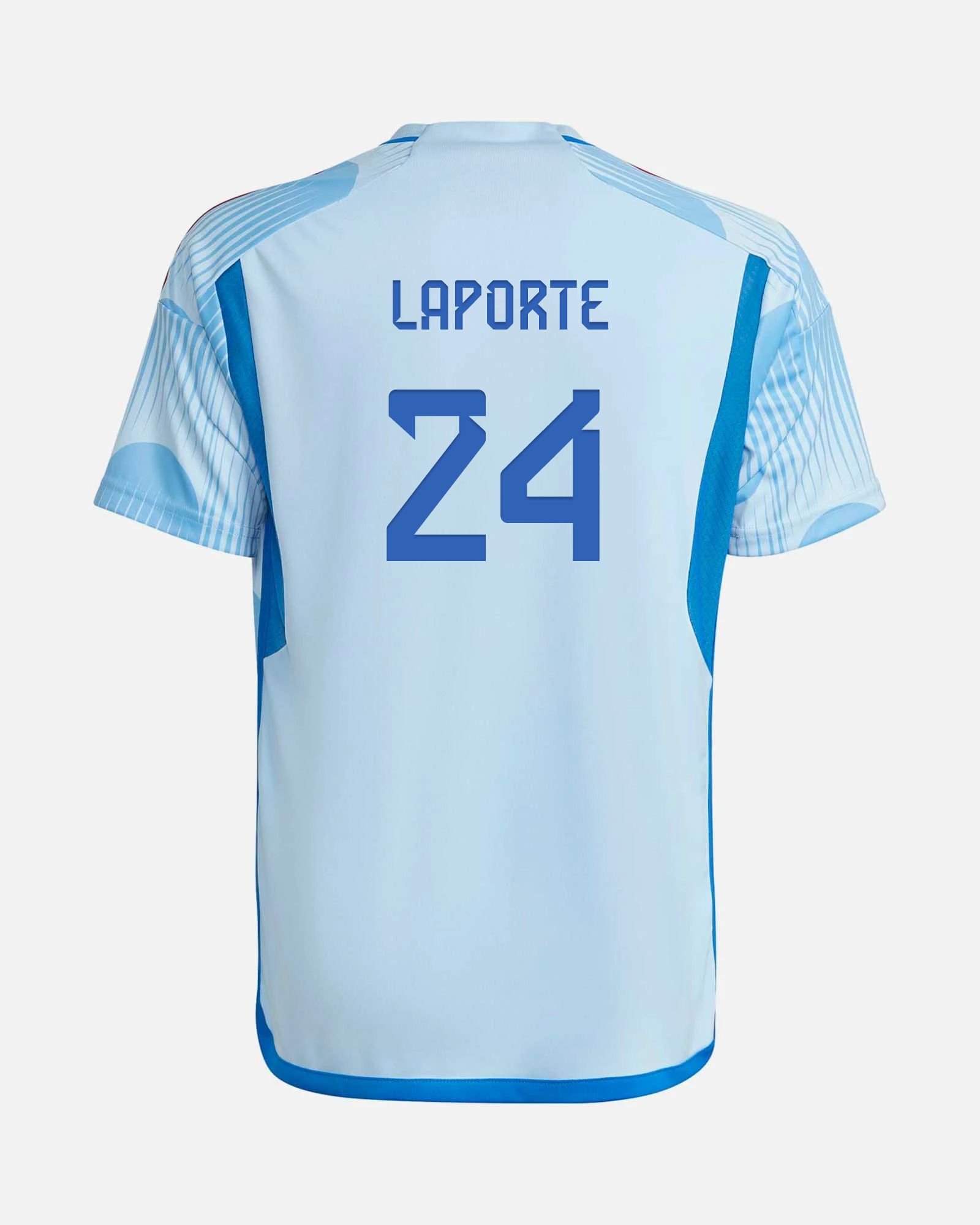 Camiseta 2ª España 2022/2023 Laporte - Fútbol Factory