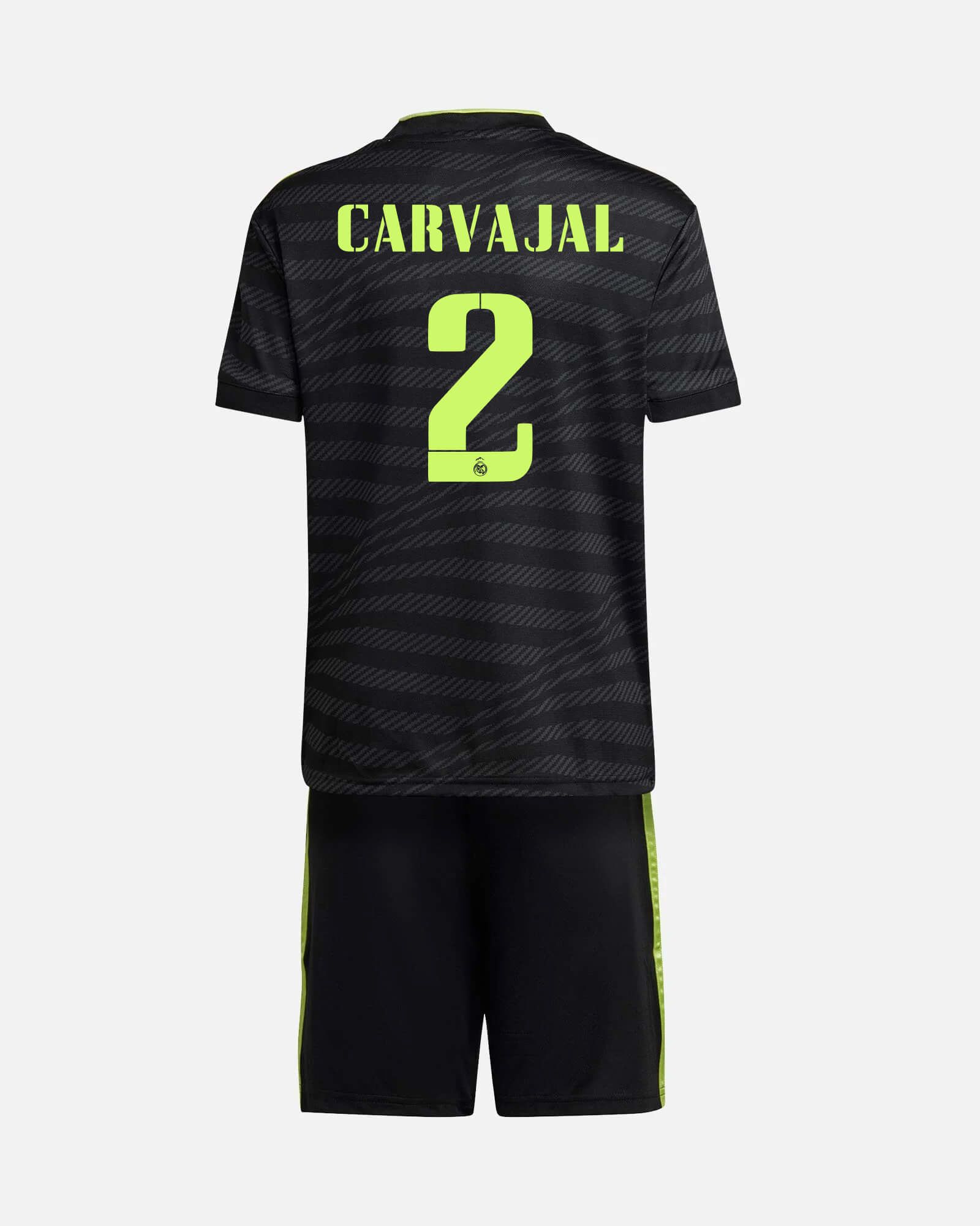 Conjunto 3ª Real Madrid 2022/2023 Carvajal - Fútbol Factory