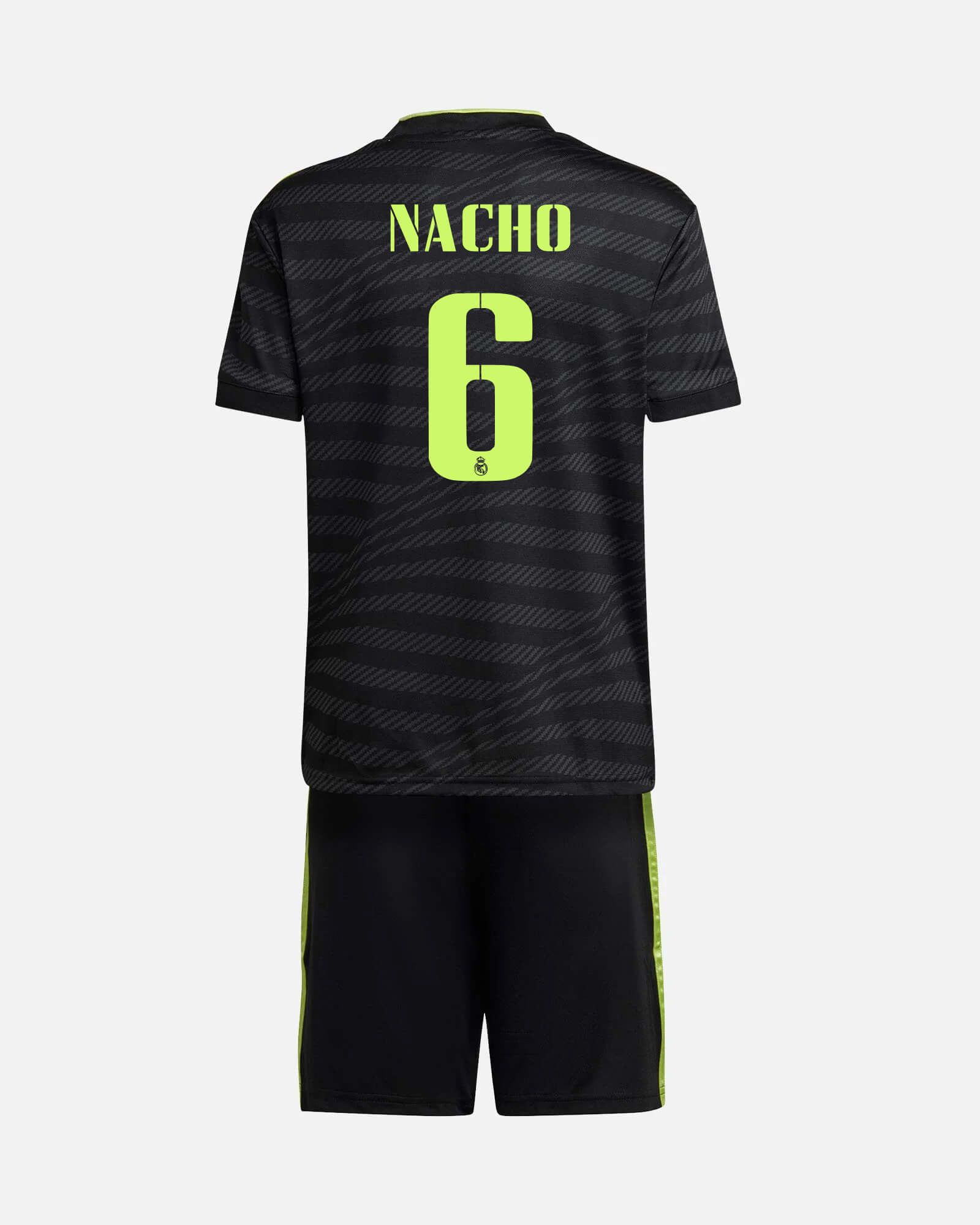 Conjunto 3ª Real Madrid 2022/2023 Nacho - Fútbol Factory