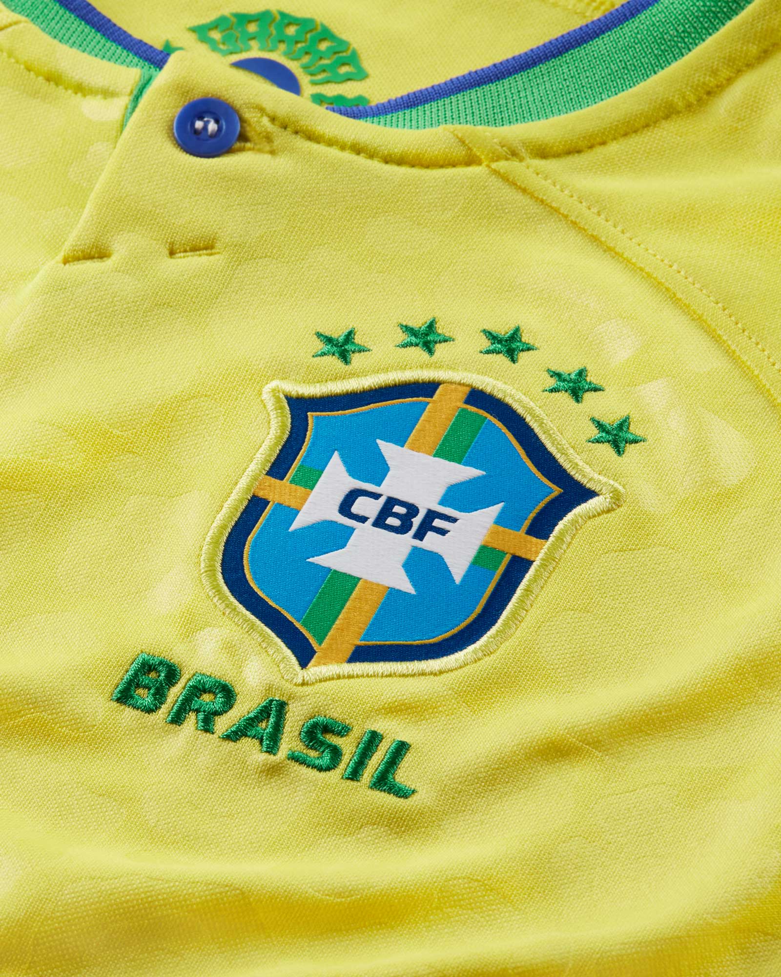 Camiseta 1ª Brasil para el Mundial Qatar 2022 para Hombre