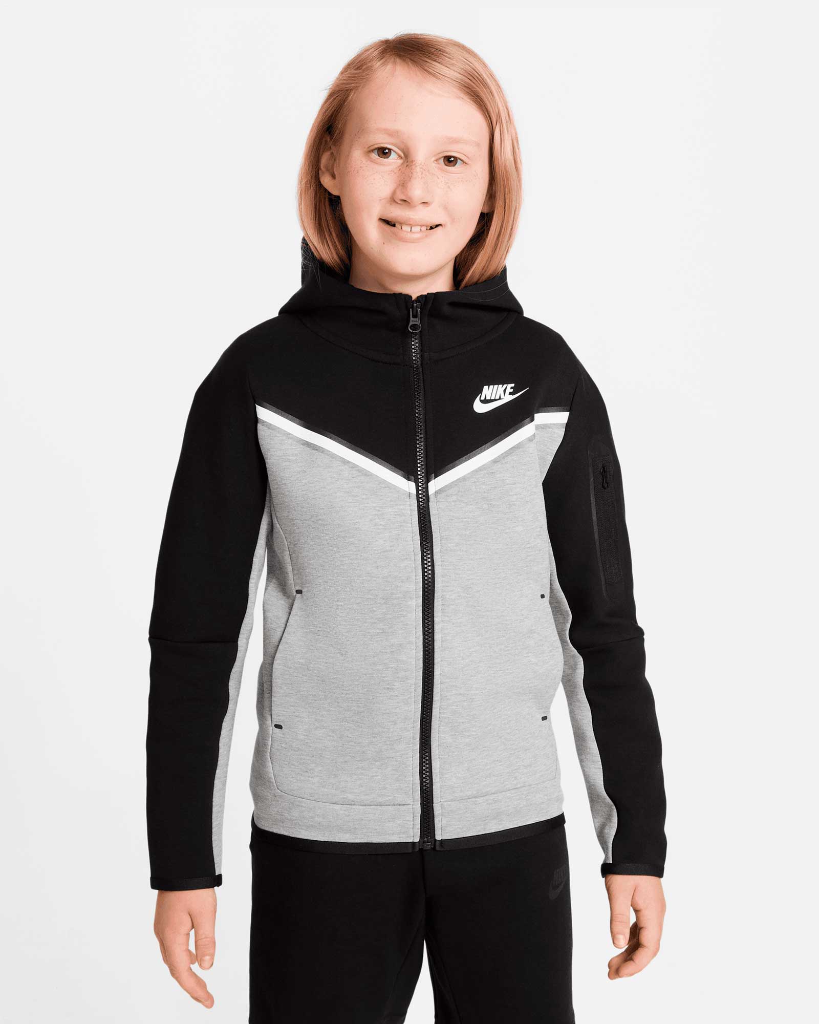 Selección conjunta Sudor Acera Chaqueta Nike Sportswear Tech Fleece para Niño