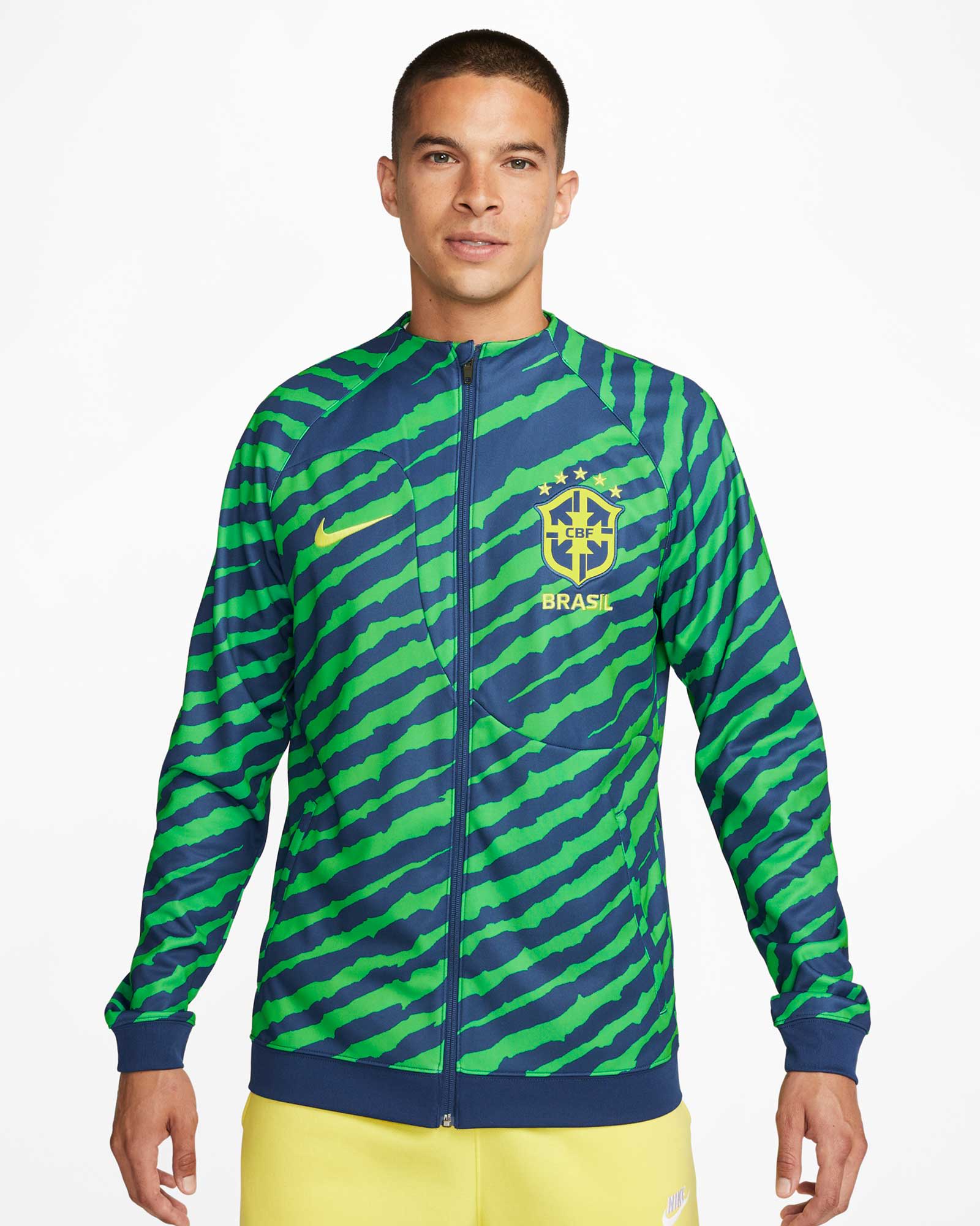 Las mejores ofertas en Chaquetas Para Hombre Brasil Fútbol Equipo