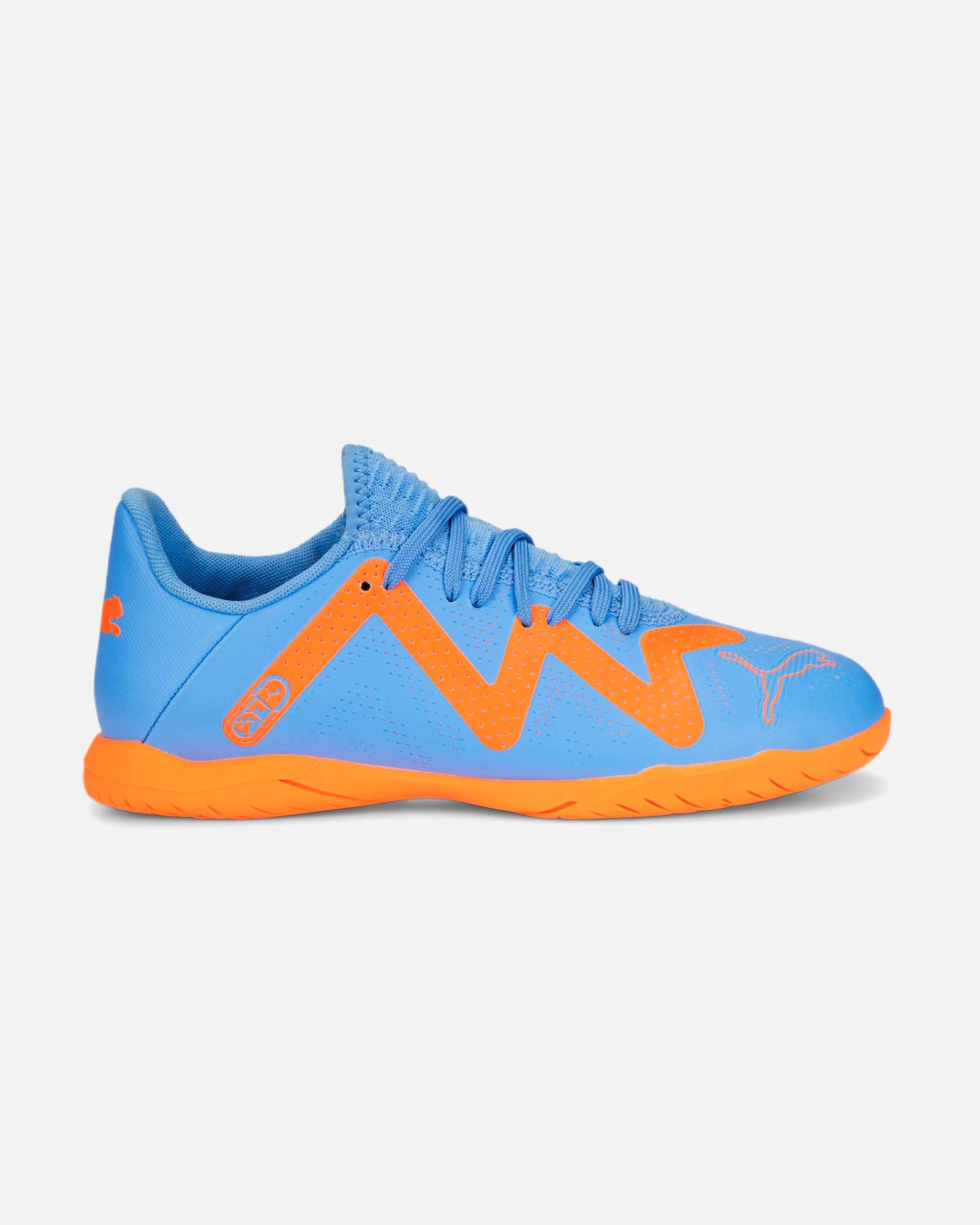 Comprar Zapatillas Fútbol Sala Puma Rapido III IT Jr Niños Azul/Amarillo  por 19,95 €