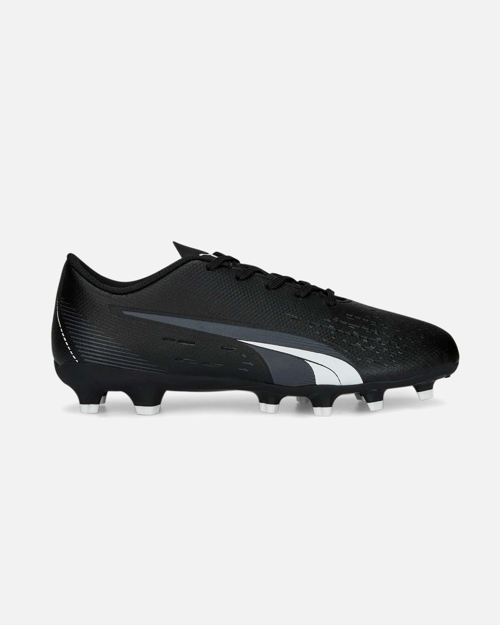 Puma Rapido III AG - Negro - Botas Fútbol Niños