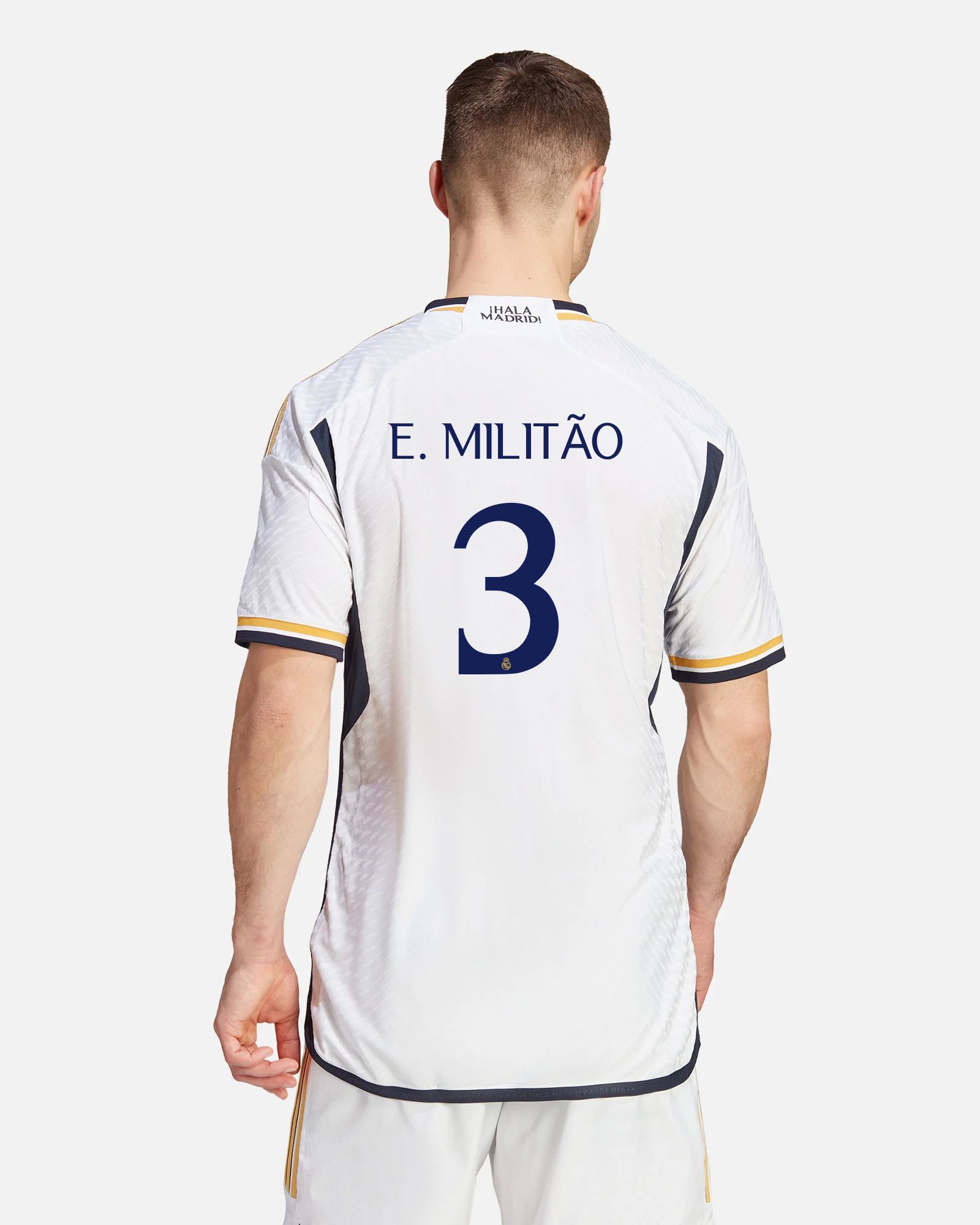 Camiseta 1ª Real Madrid 2023/2024 Authentic E. Militão para Hombre