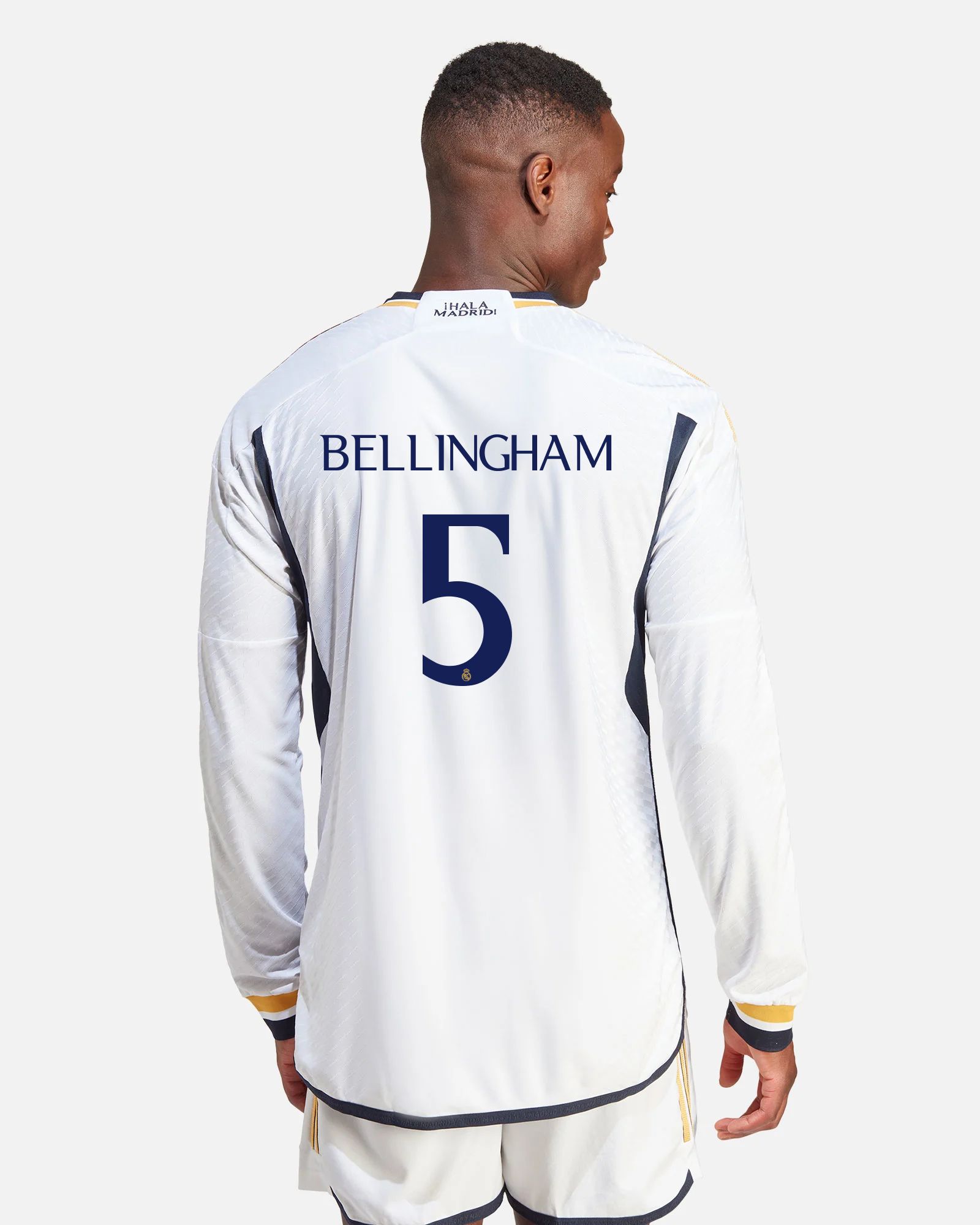 Camiseta de manga larga 1ª Real Madrid 2023/2024 Authentic Bellingham para  Hombre