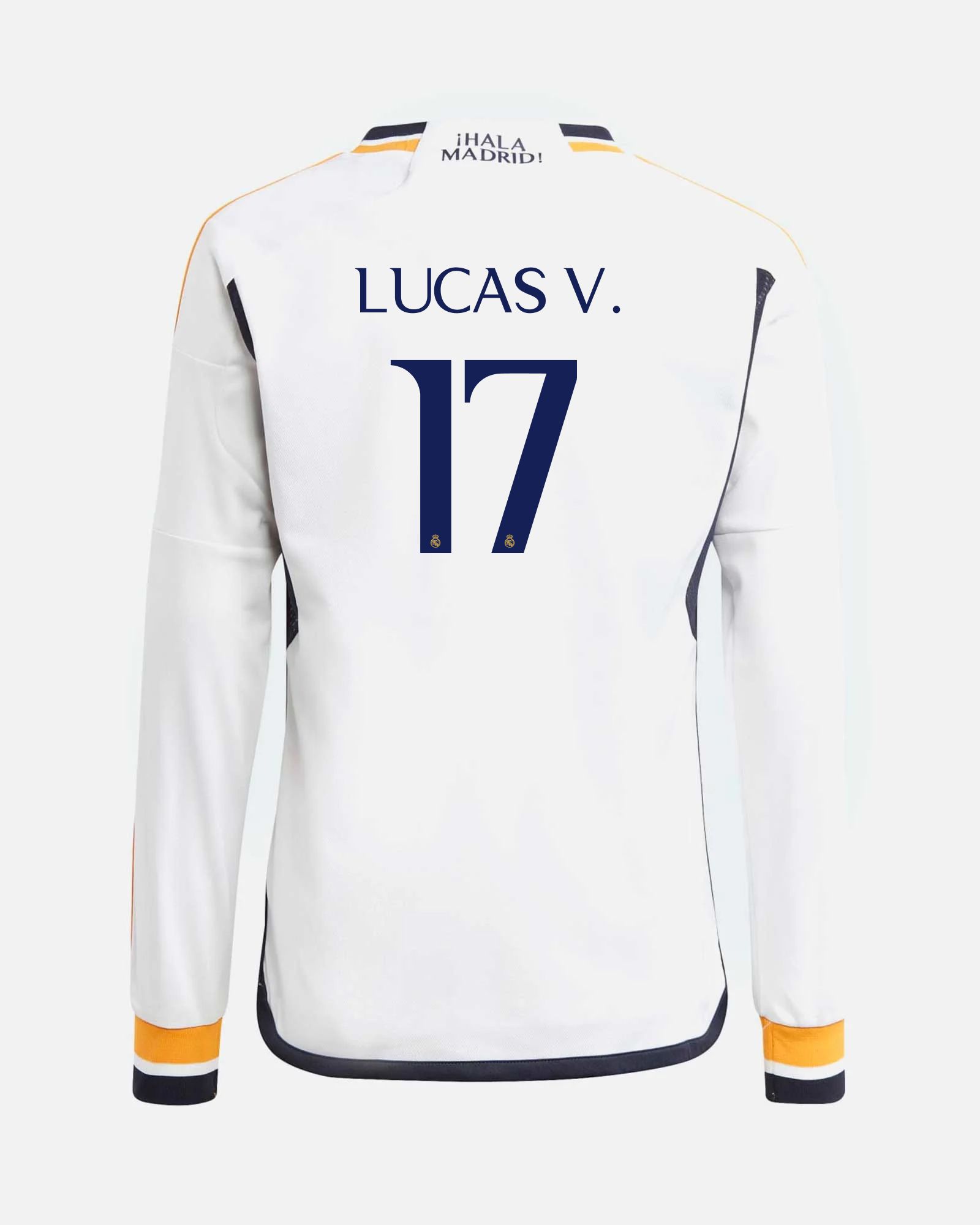 Camiseta 1ª Real Madrid 2023/2024 LS Lucas V. - Fútbol Factory