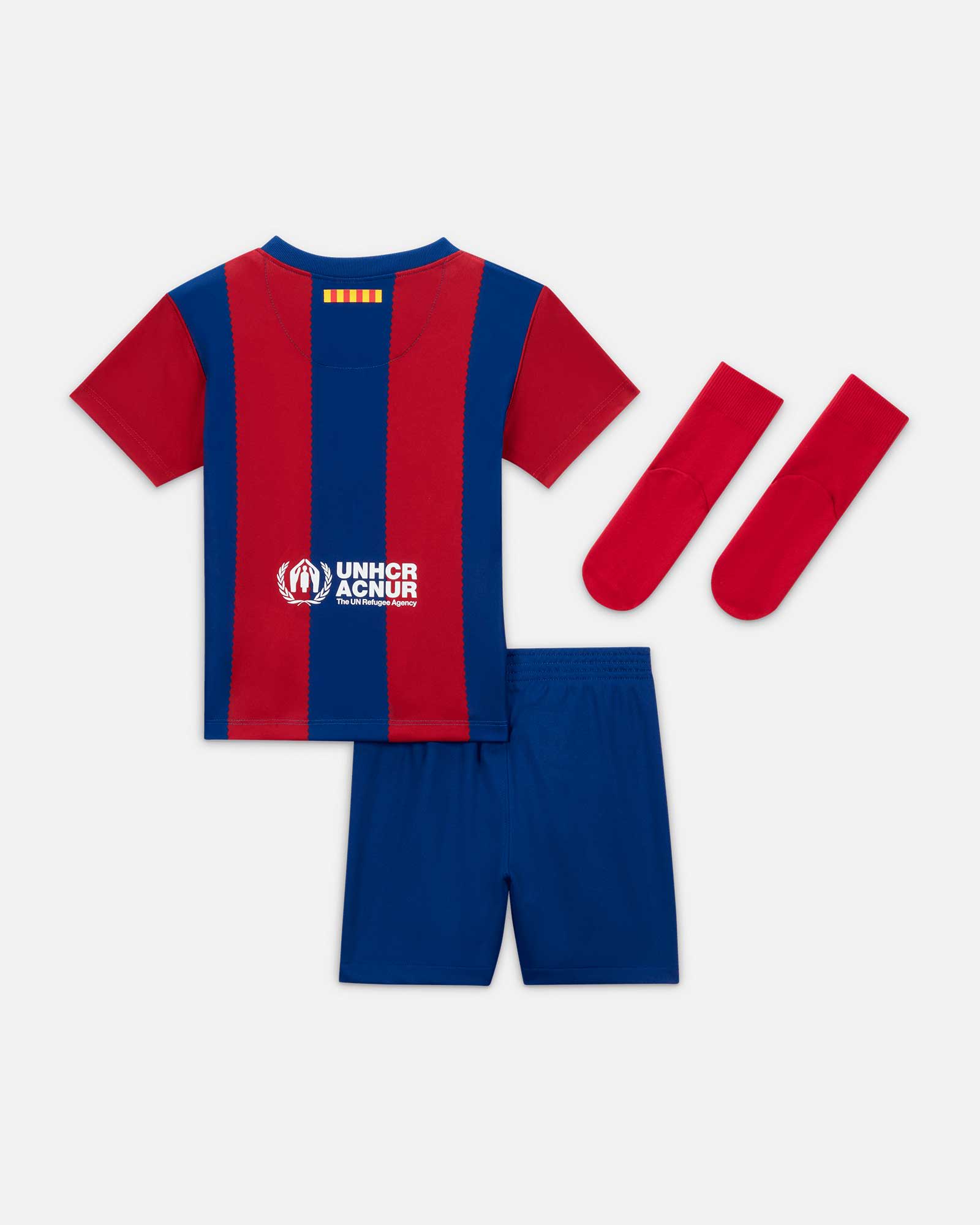 Conjunto 1ª FC Barcelona 2023/2024 - Fútbol Factory