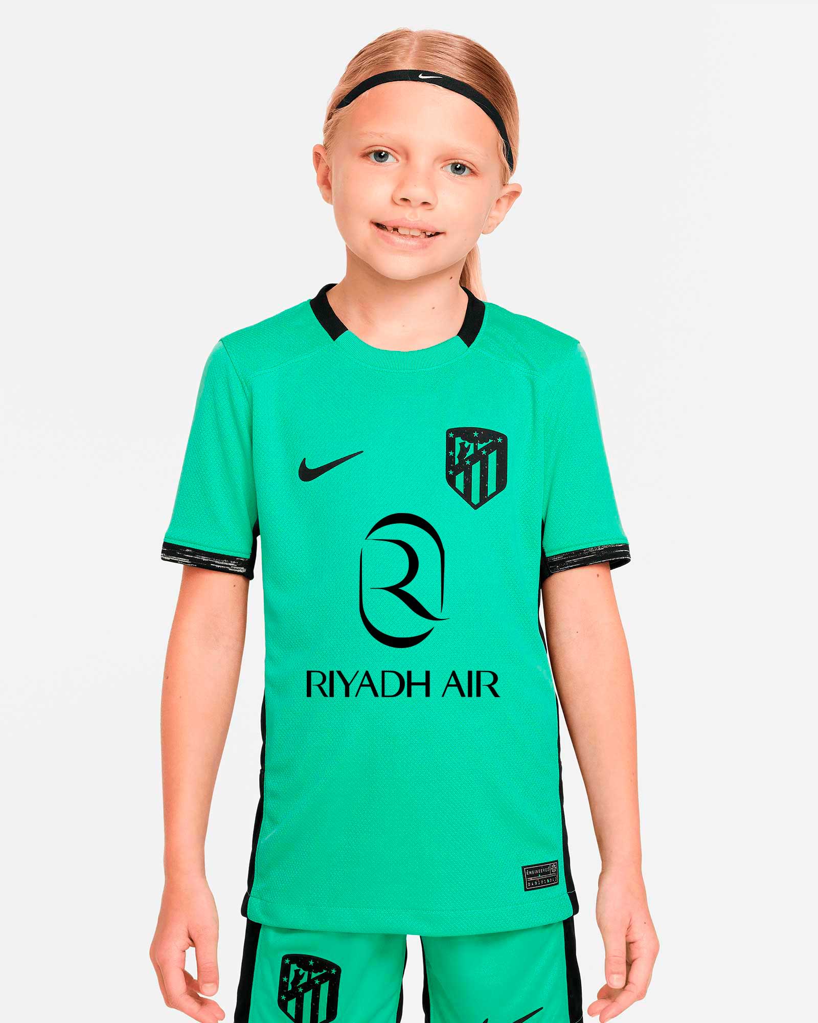 Camiseta Atlético De Madrid Segunda Equipación 2023/2024 Niño