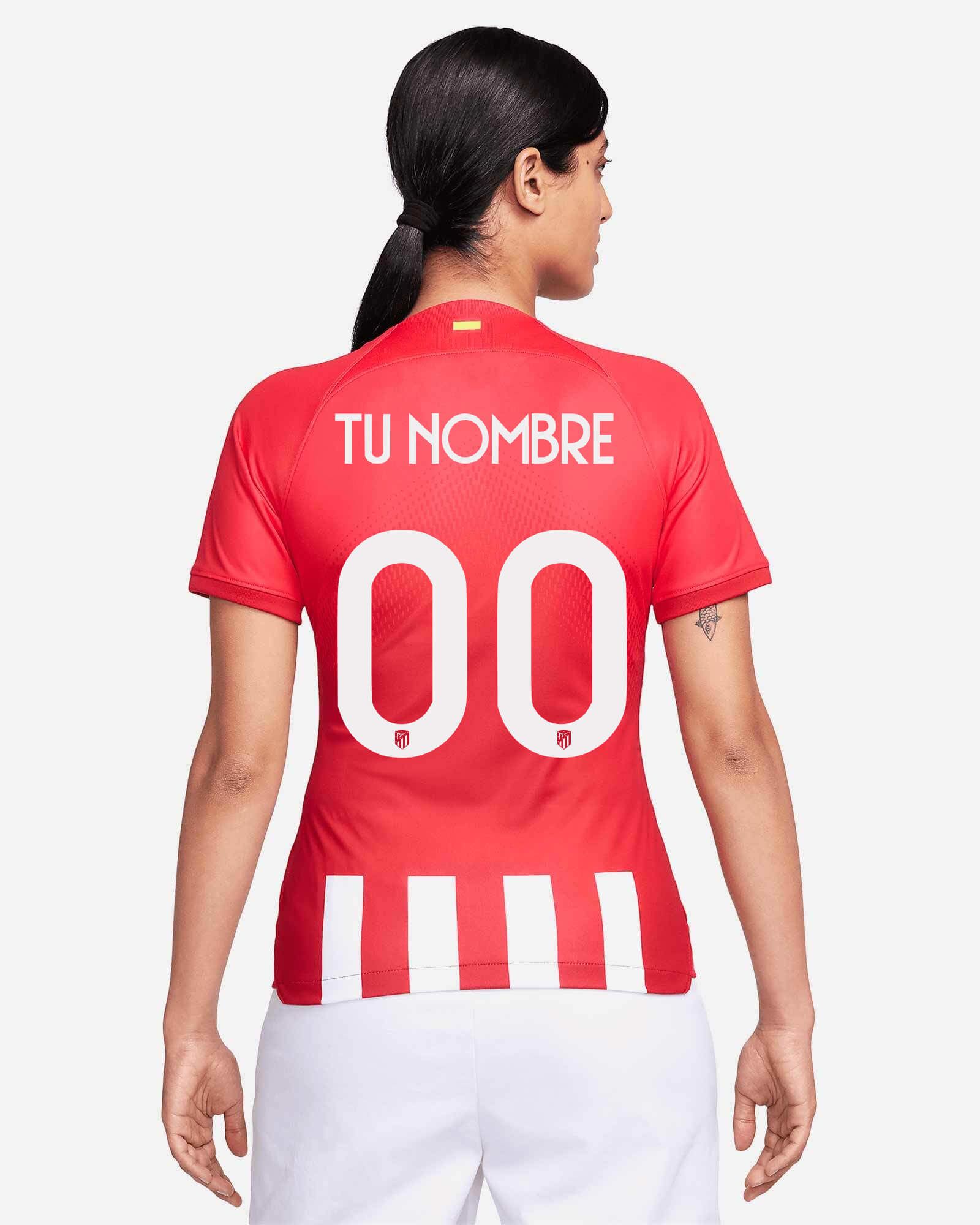 Camiseta 1ª Atlético de Madrid 2023/2024 Personalizado - Fútbol Factory