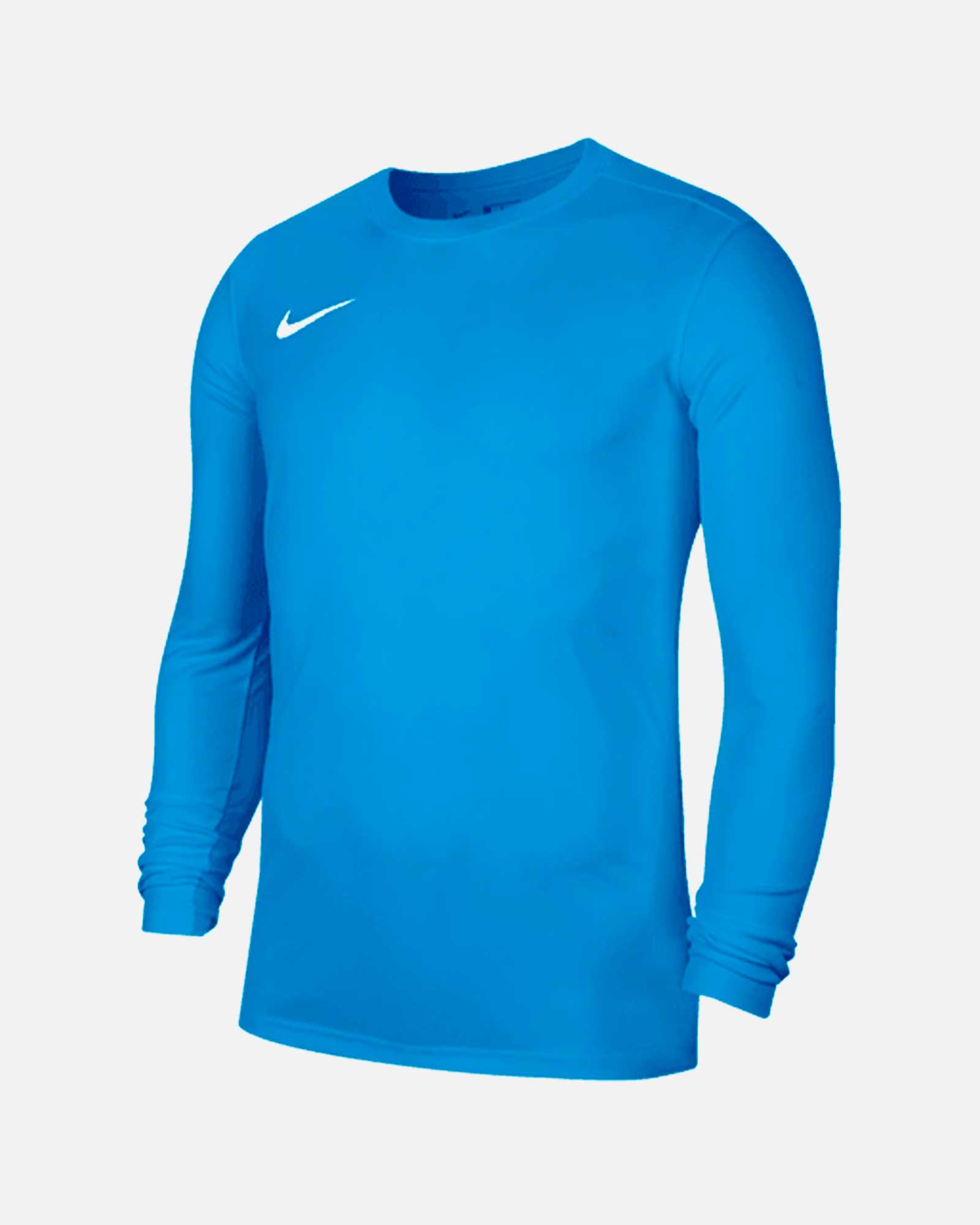 Camiseta térmica niño larga Nike celeste