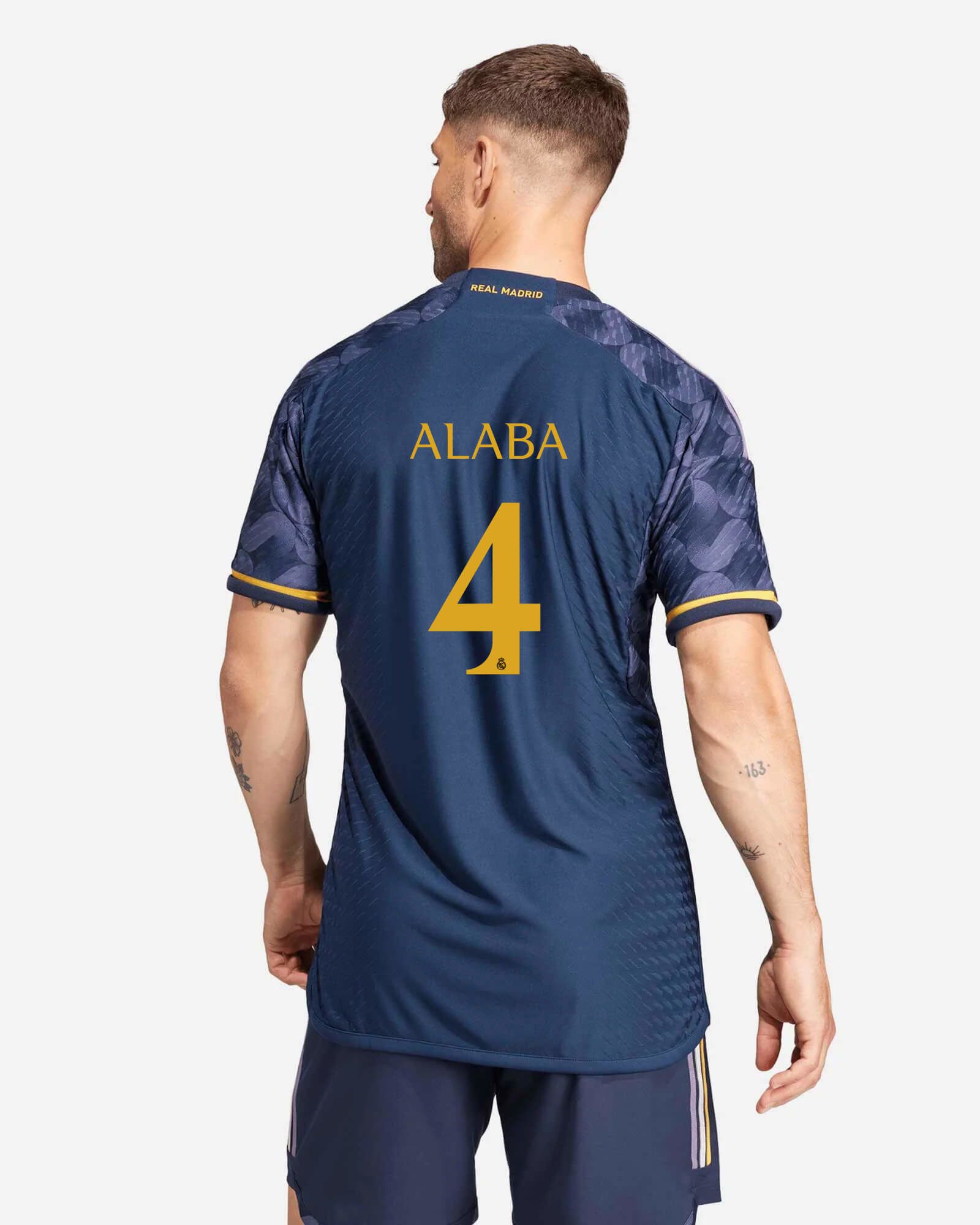 Camiseta 2ª Real Madrid 2023/2024 Authentic Alaba - Fútbol Factory