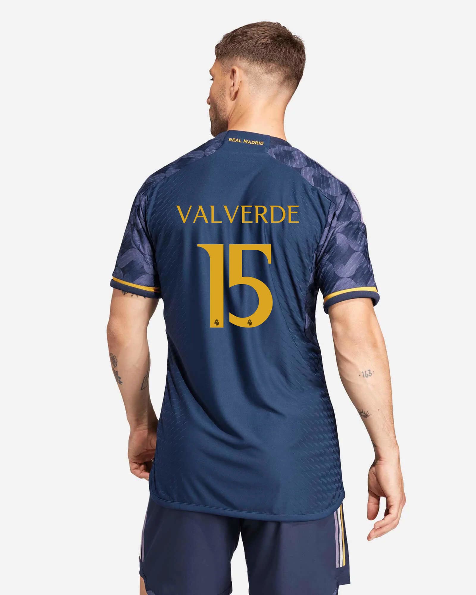 Camiseta 2ª Real Madrid 2023/2024 Authentic Valverde - Fútbol Factory