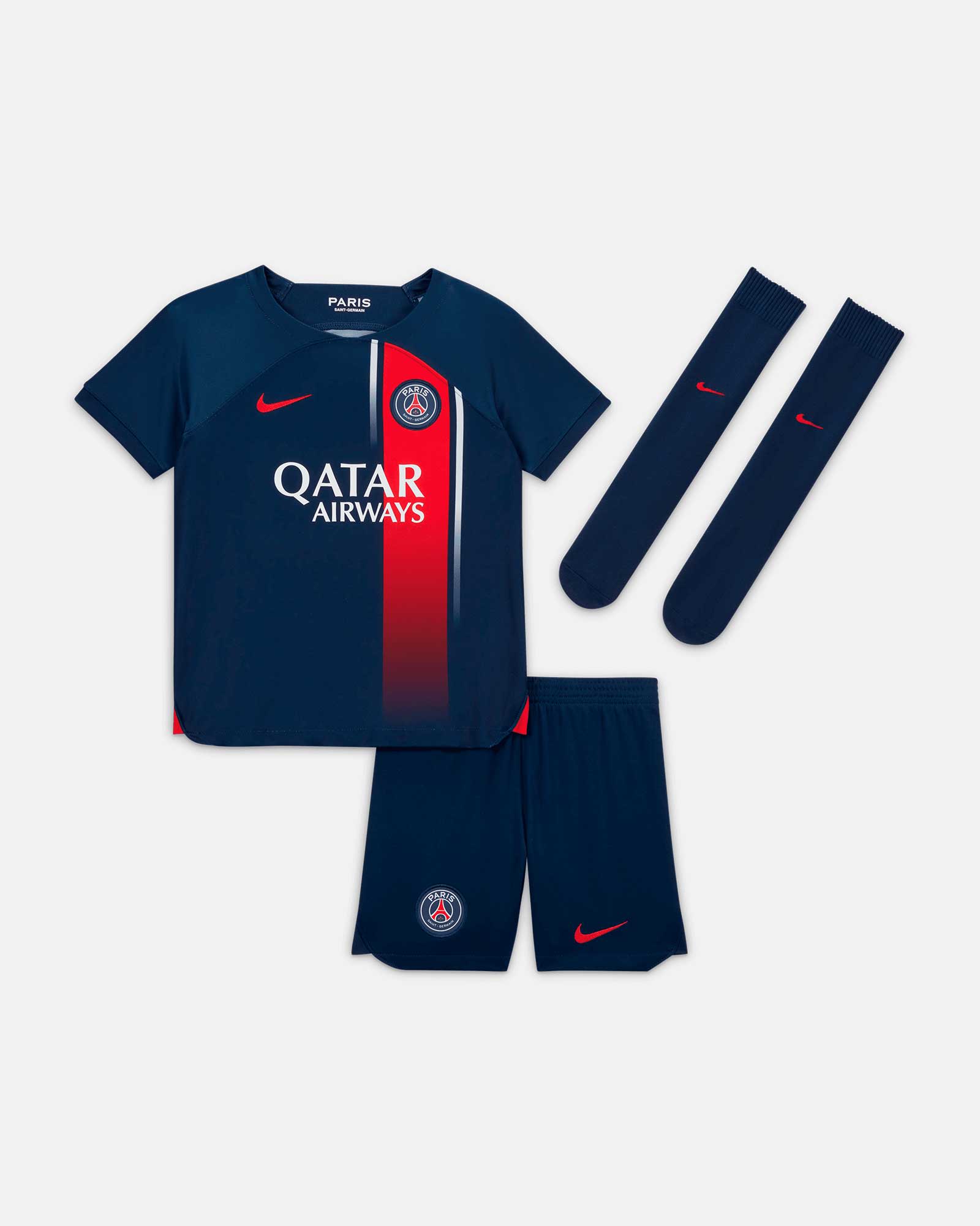 Conjunto 1ª PSG 2023/2024 - Fútbol Factory