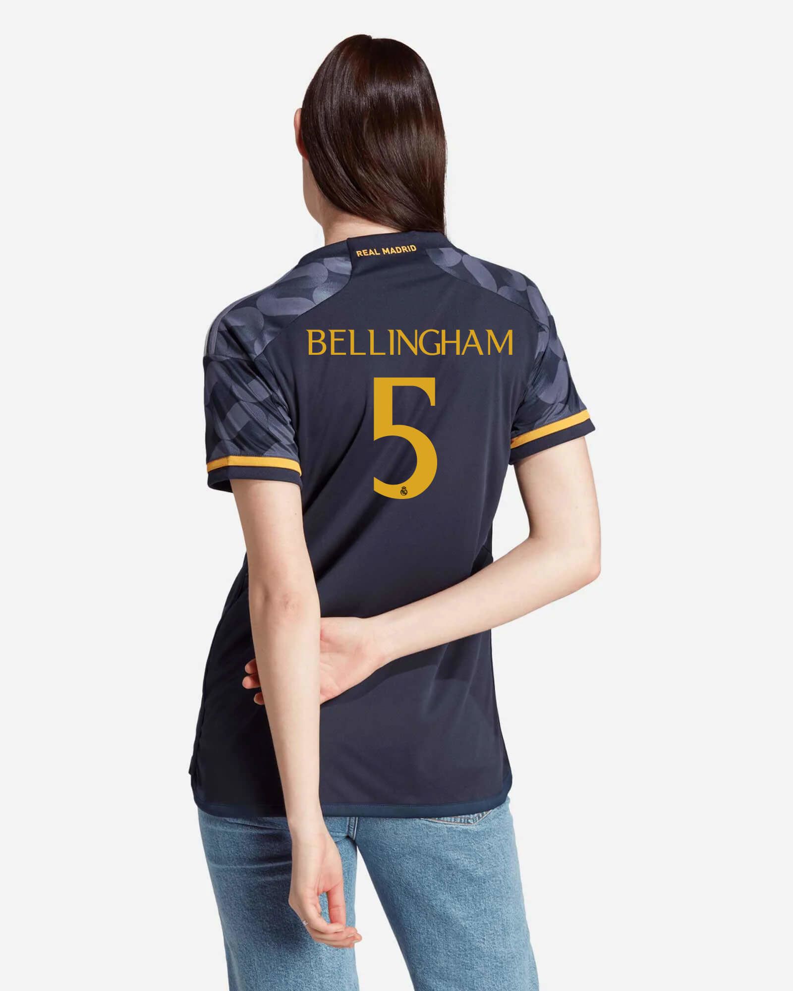 Camiseta Real Madrid 2da Equipacion 2023-2024 Jugador Bellingham GENERICO