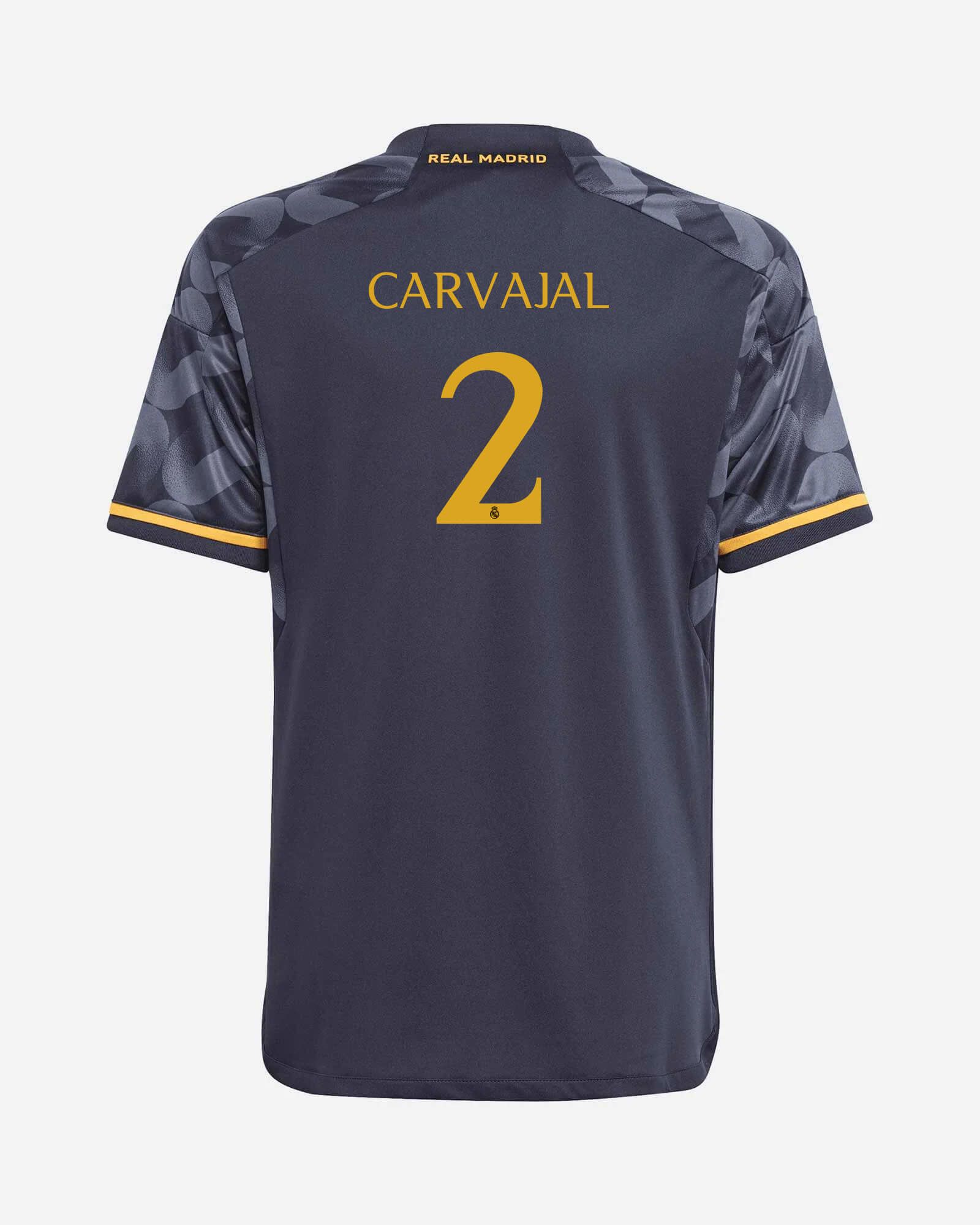 Camiseta Real Madrid Segunda Equipación 2023/2024 Niño Kit 