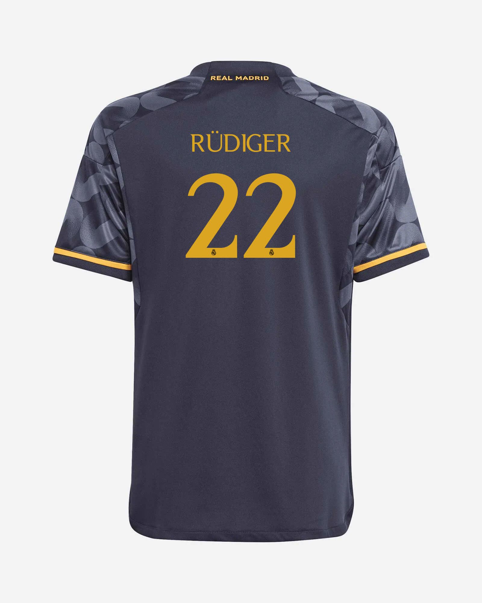 Camiseta 2ª Real Madrid 2023/2024 Rüdiger - Fútbol Factory