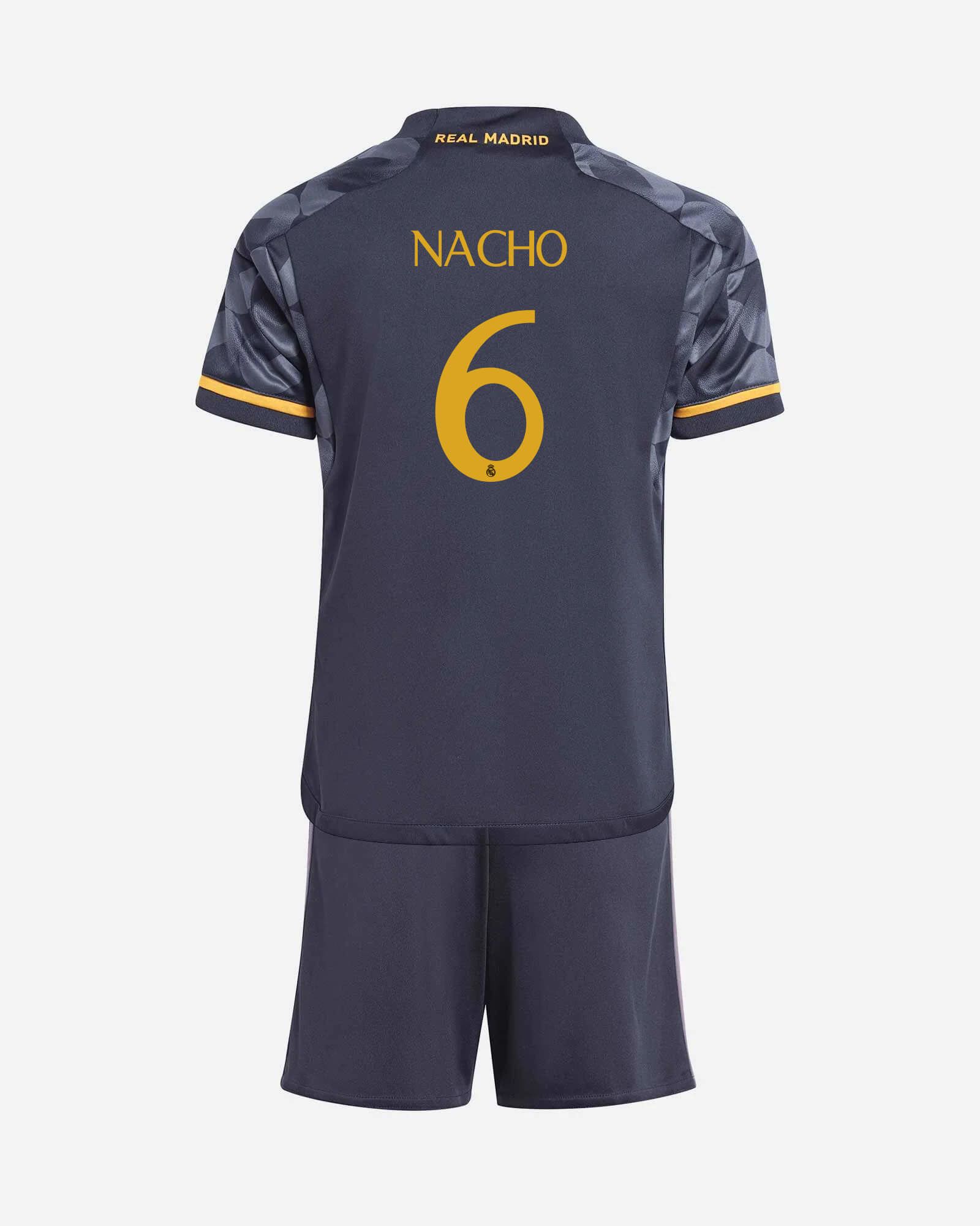 Conjunto 2ª Real Madrid 2023/2024 Nacho