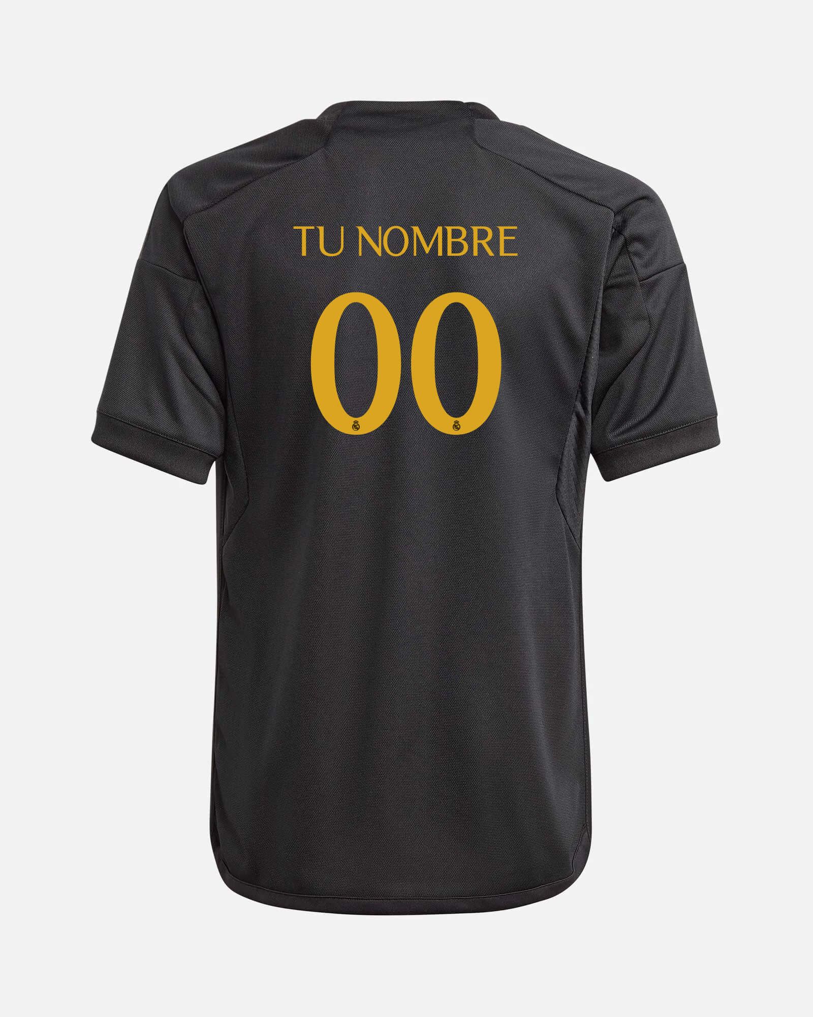 Camiseta adidas 3a Real Madrid Modric mujer 2023 2024 negra