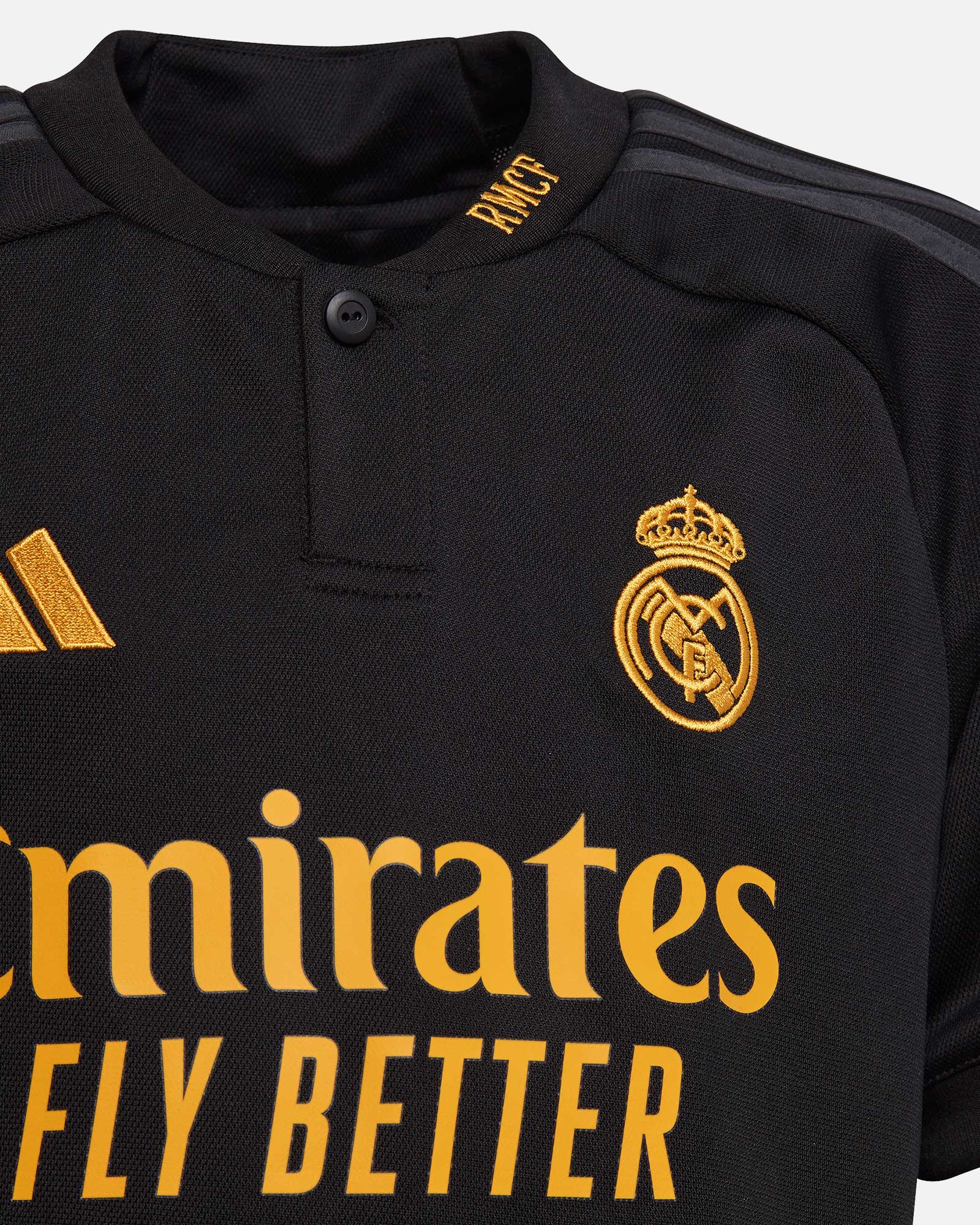 Camiseta adidas 3a Real Madrid Modric niño 2023 2024 negra