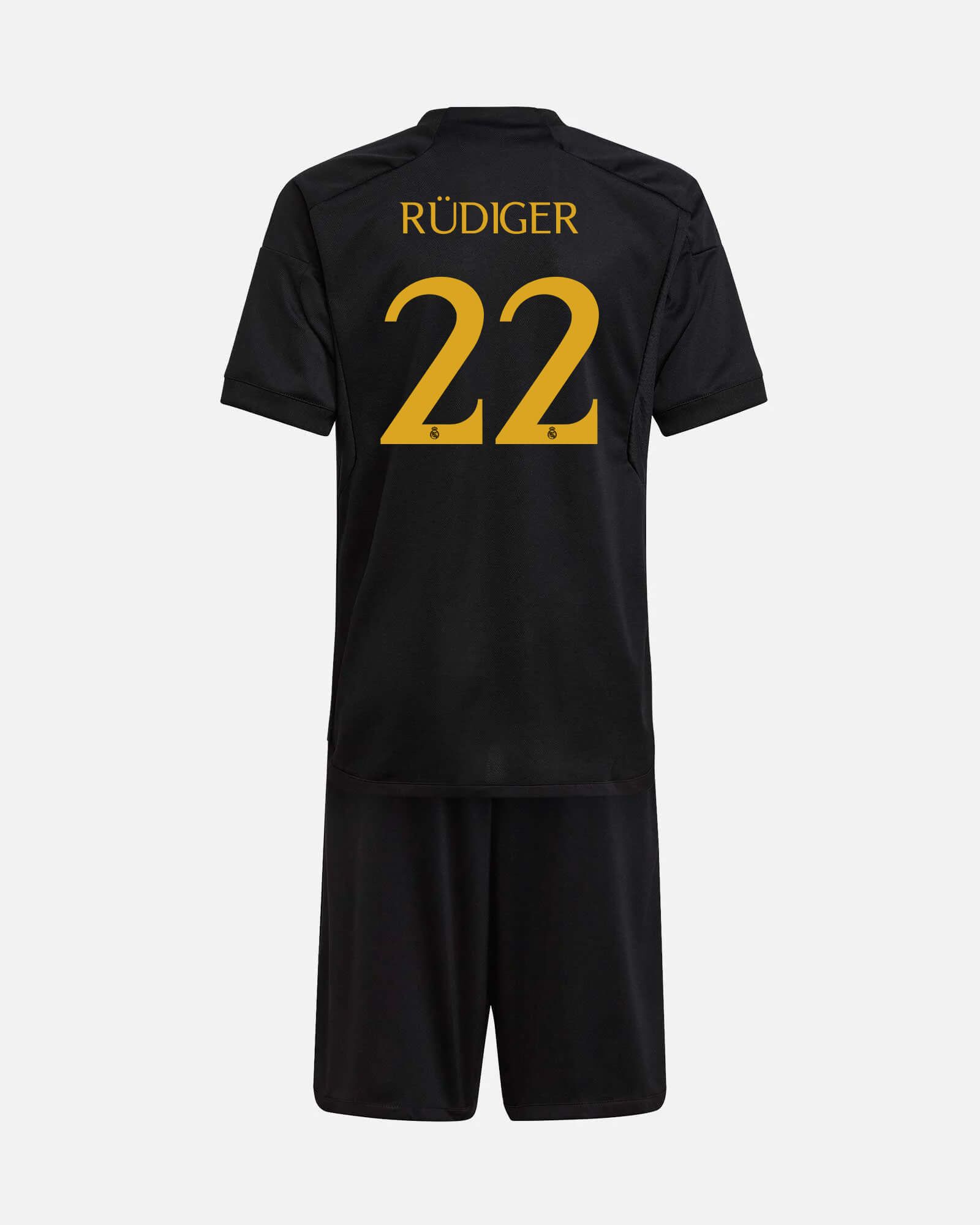 Camiseta de niños 1ª equipación Real Madrid CF 2023-2024 Rudiger 22 adidas