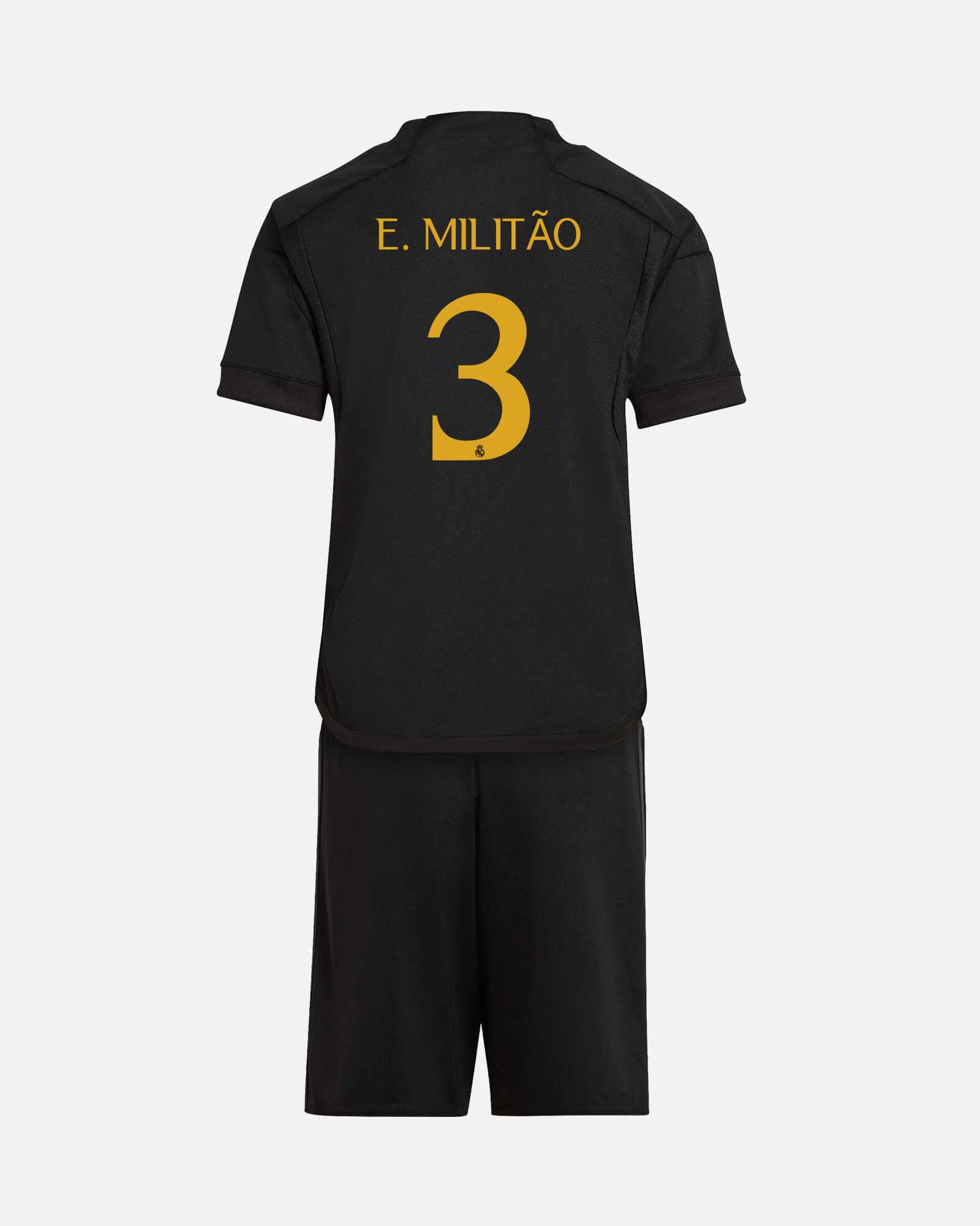 Mini conjunto 3ª Real Madrid 2023/2024 E. Militão - Fútbol Factory