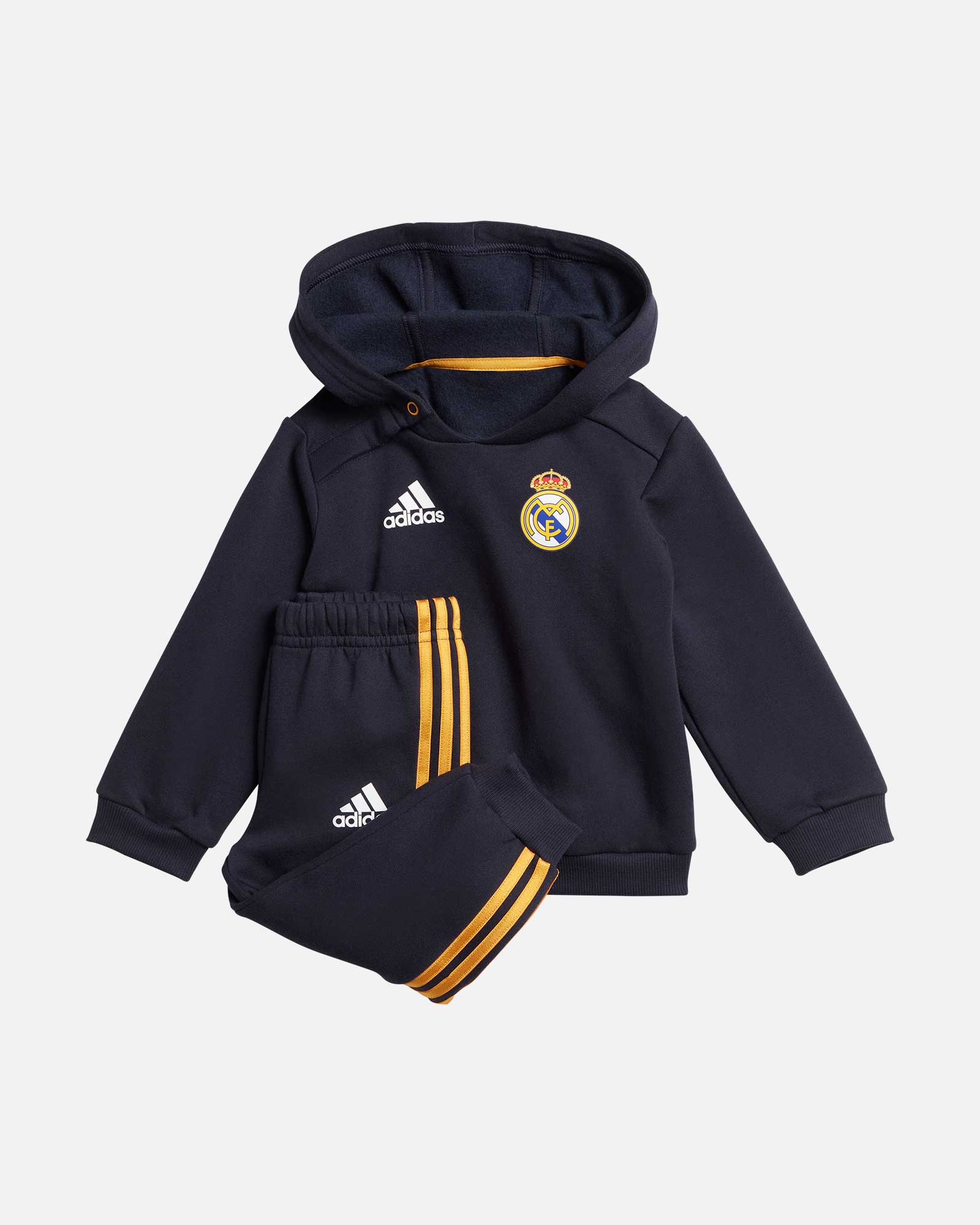 Chandal Real Madrid 2023/2024 Con Capucha Blanco