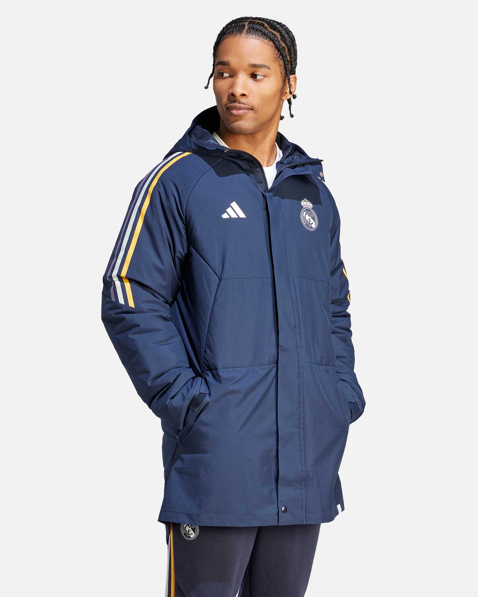 Abrigo adidas Real Madrid Winter  Abrigos adidas, Ropa de hombre, Adidas