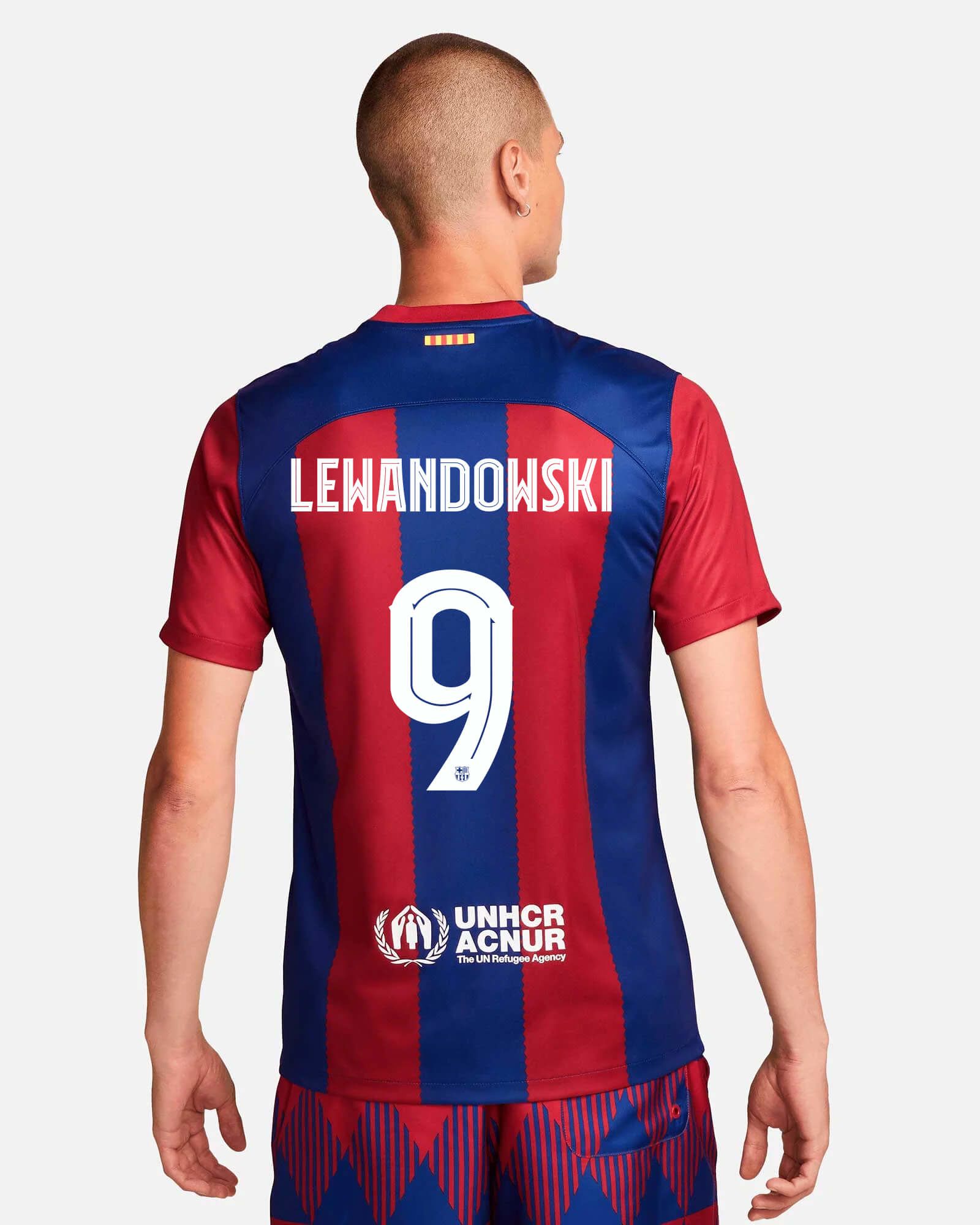 Camiseta 1ª FC Barcelona 2023/2024  Lewandowski - Fútbol Factory