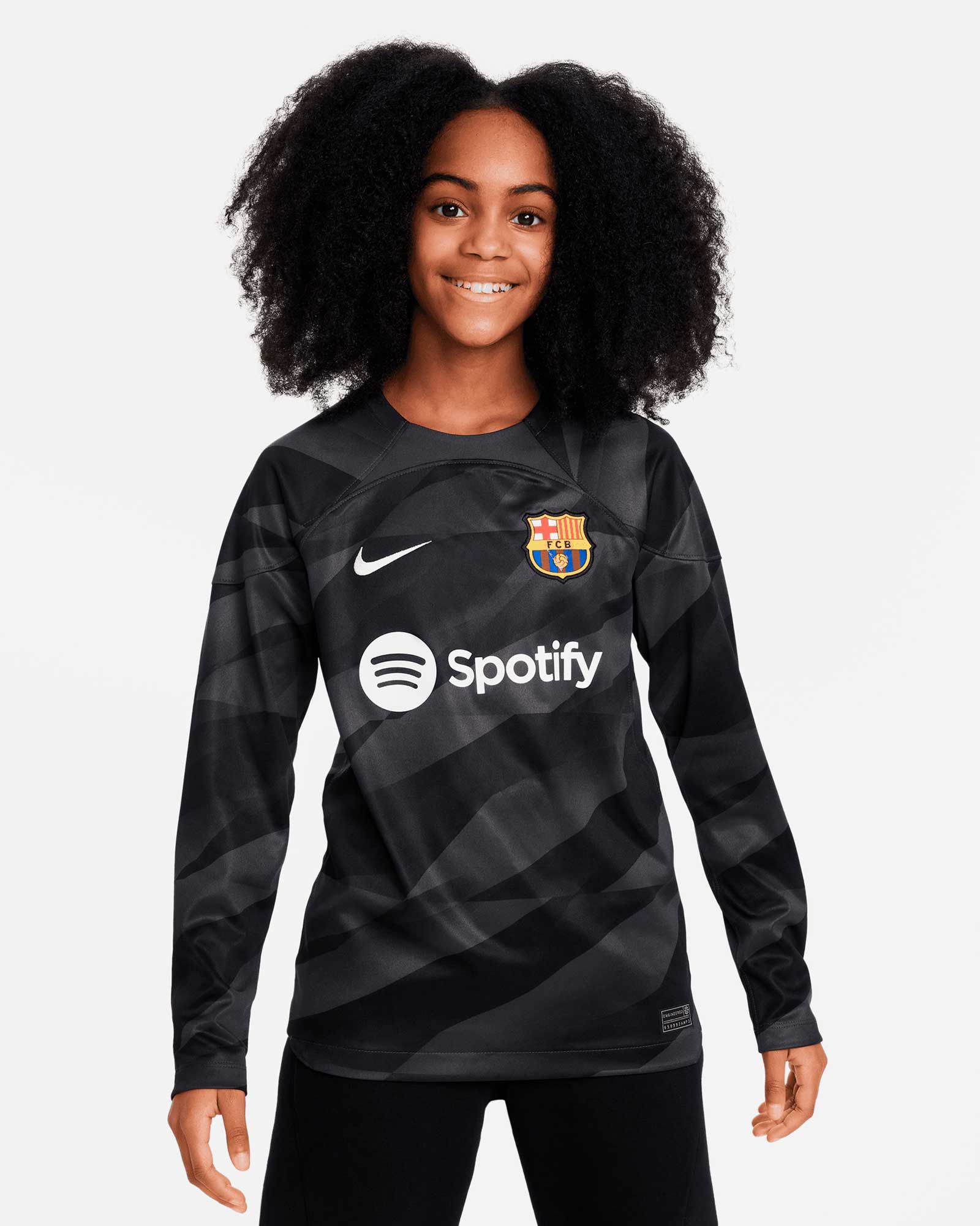 Chandal jersey manga larga niño BARCELONA 2023-2024