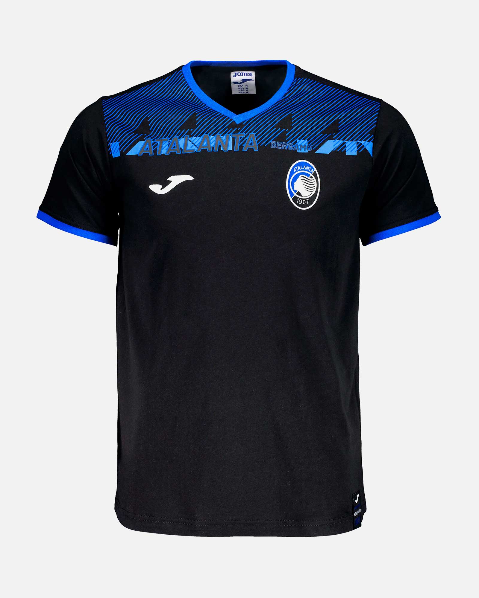 Camiseta Joma Atalanta niño 2021 2022 azul y negra