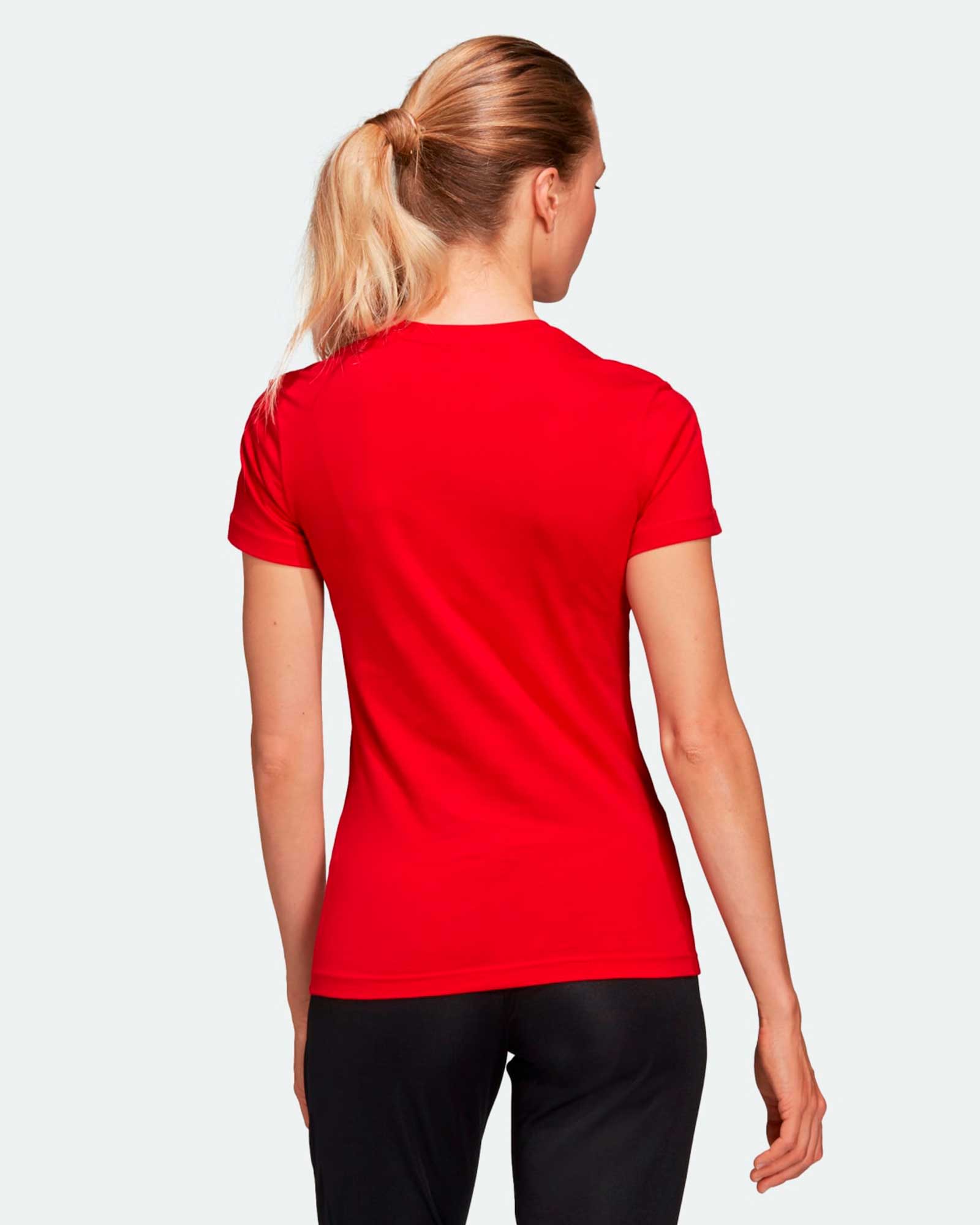 Camiseta adidas España mujer WWC 2023 roja