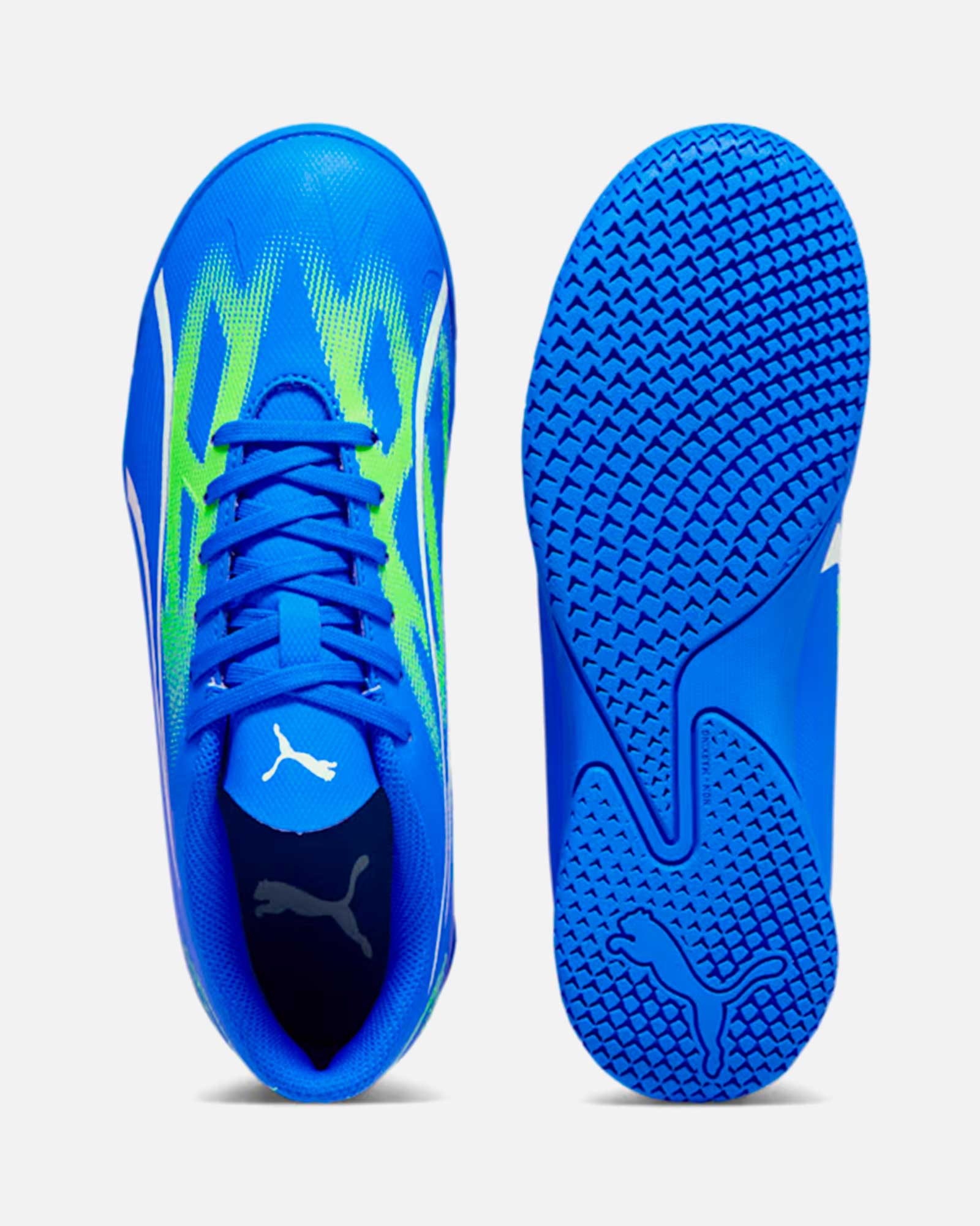 Zapatillas de Fútbol Sala para Niños Puma Precision Worl Cup Azul