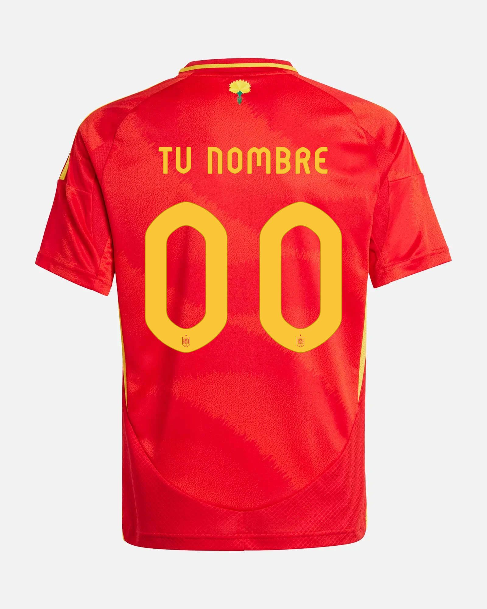 Camiseta 1ª España EURO 2024  Personalizado