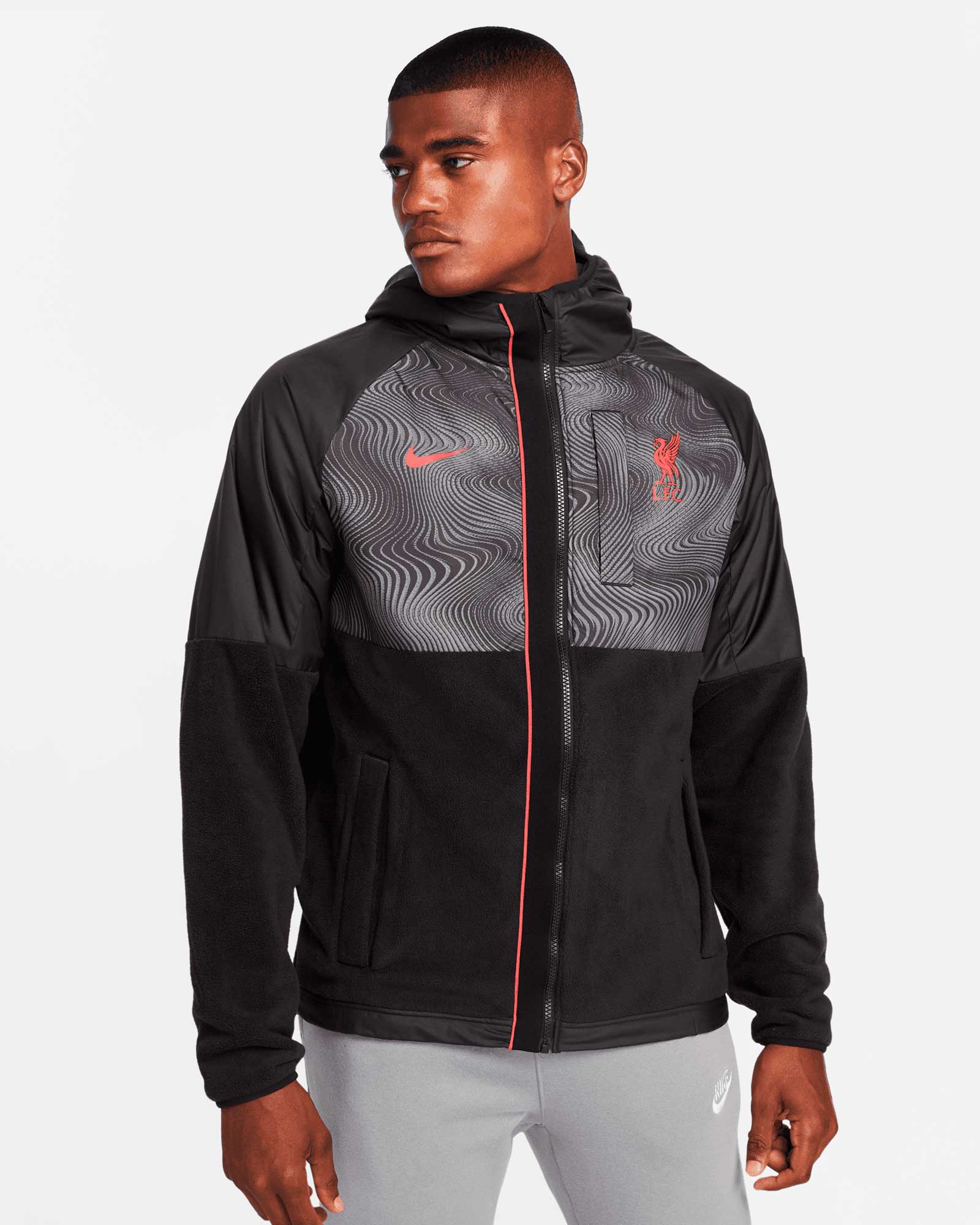 Nike men's therma winterized full zip basketball hoodie discount
