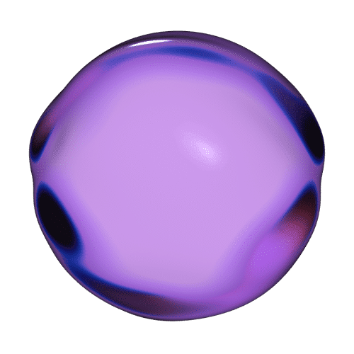 Purple orb