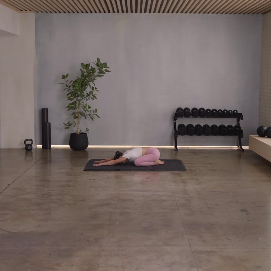 Full Body Yoga Mat Stretch