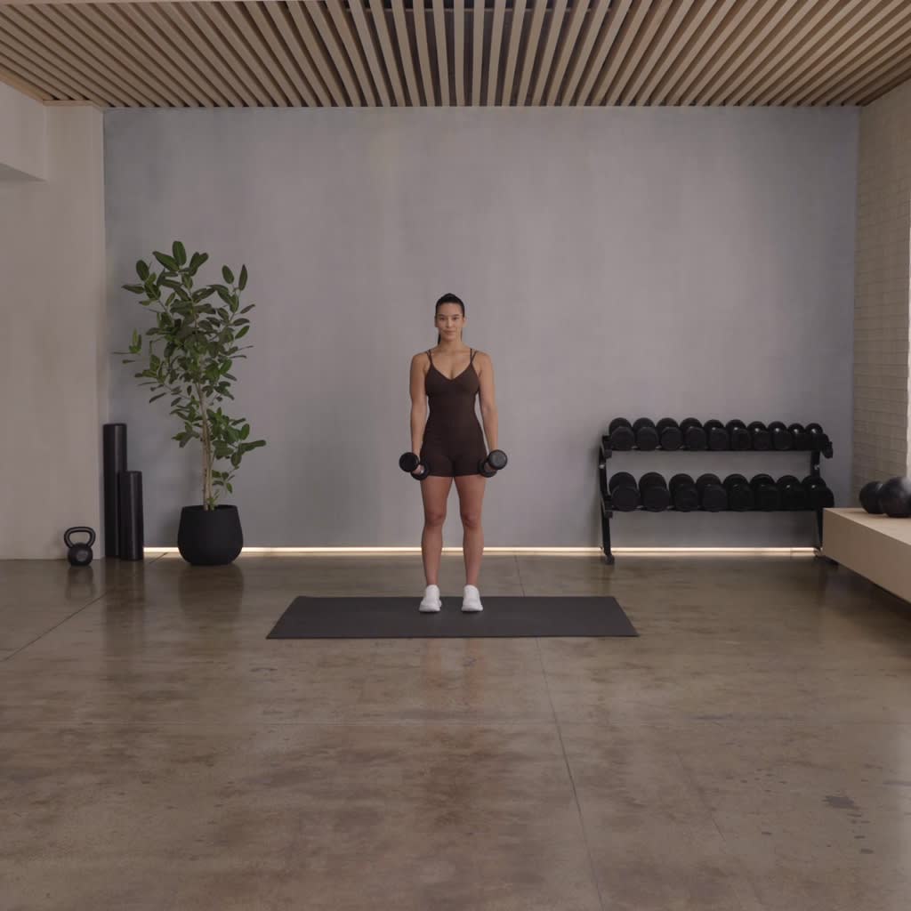 Shoulder Complex Band & Dumbbell Rotation Training