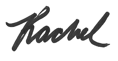 Coach Rachel's signature