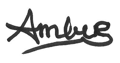Coach Amber's signature