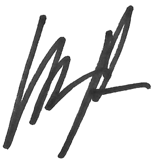 Coach Alex's signature