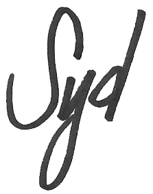 Coach Sydney's signature