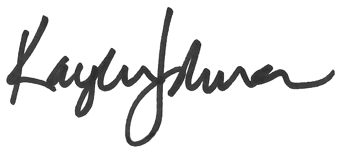 Coach Kaylee's signature