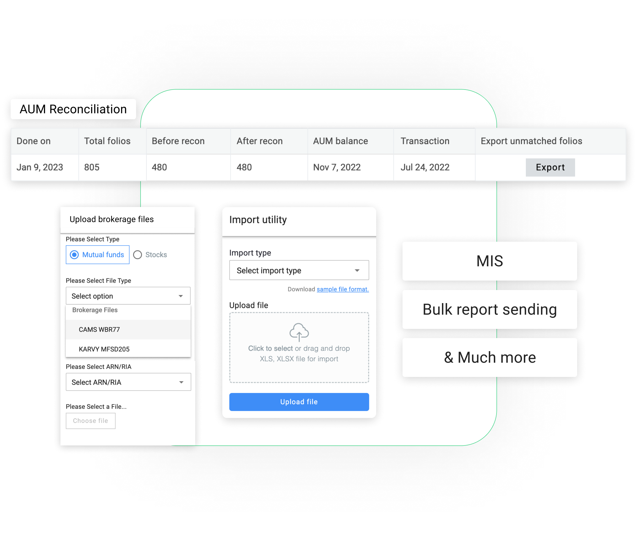 Robust back office with