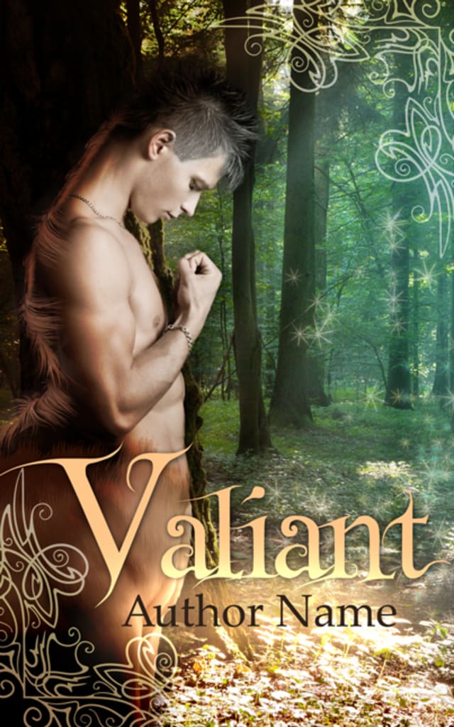 Valiant — fantasy, romance premade book cover