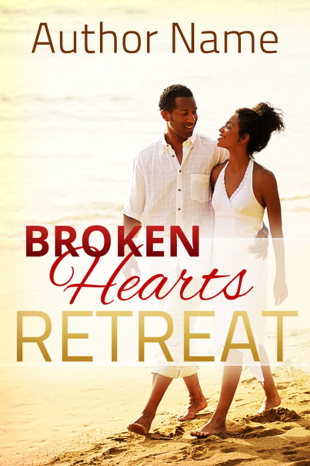 Broken Hearts — romance, contemporary fiction premade book cover