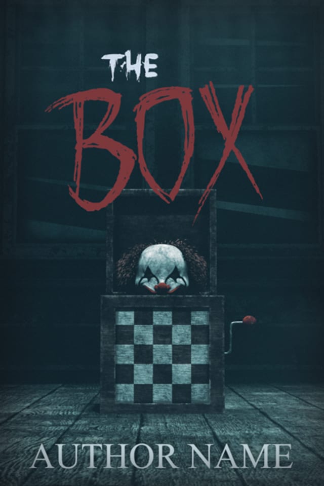The Box — horror, thriller premade book cover