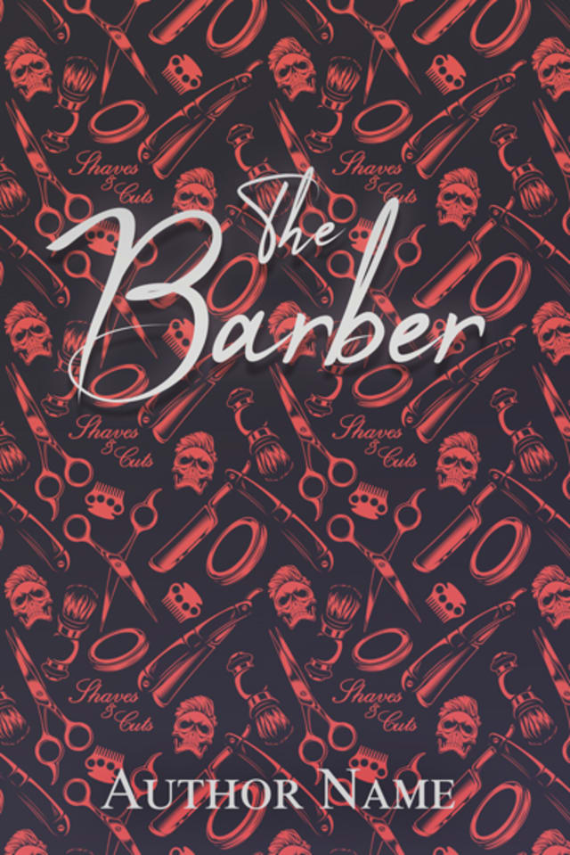 The Barber — horror, thriller premade book cover