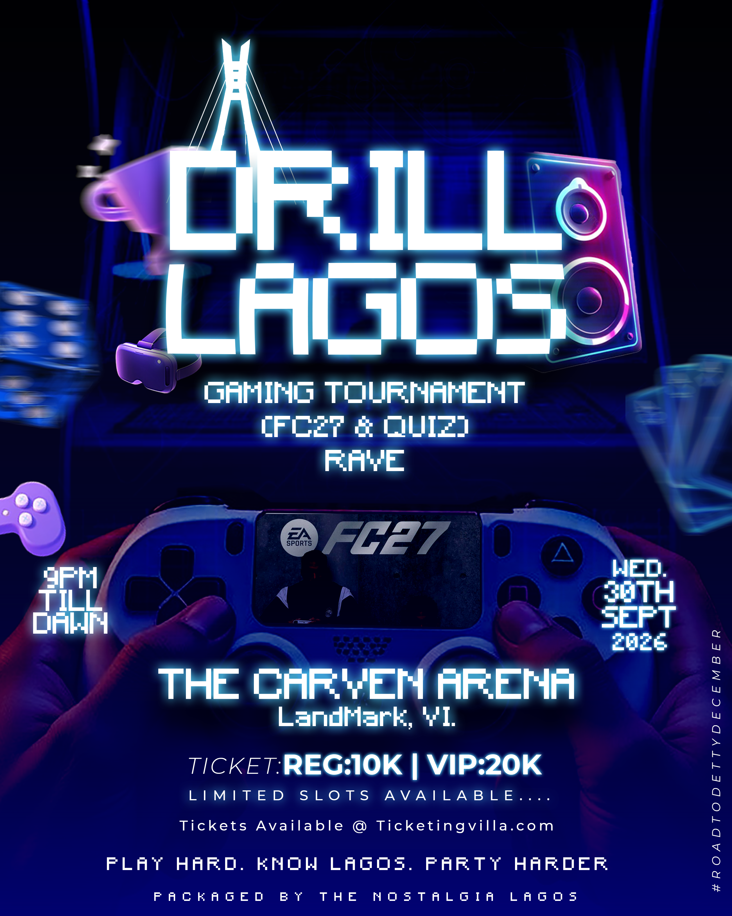 DRILL LAGOS event poster