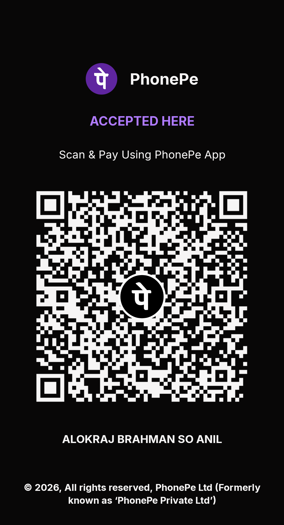 Payment QR